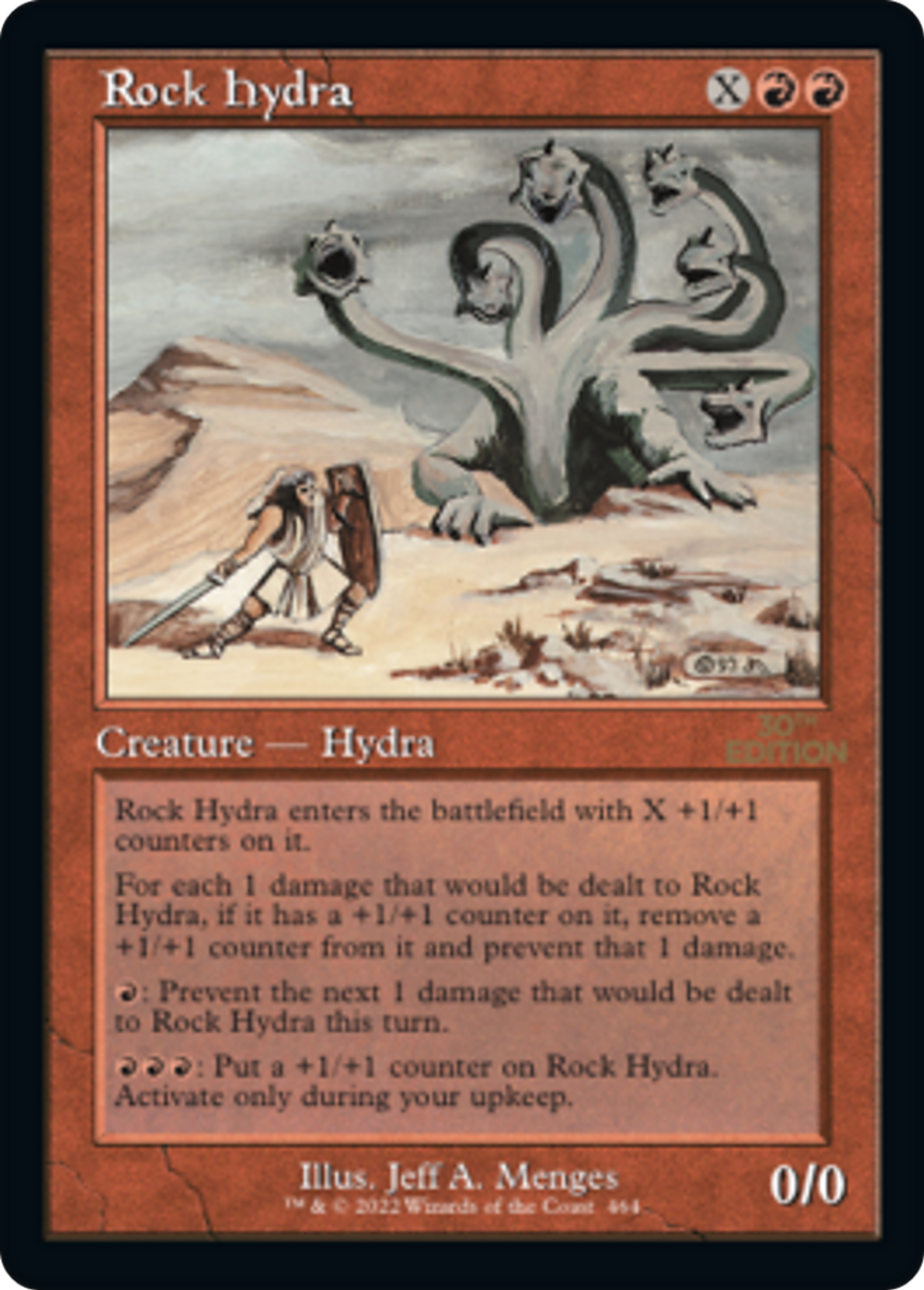 Hydre de pierre — 30th Anniversary Edition — Magic: The Gathering