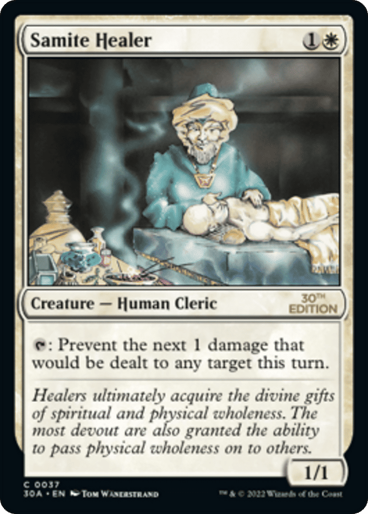 Samite Healer — 30th Anniversary Edition — Magic: The Gathering