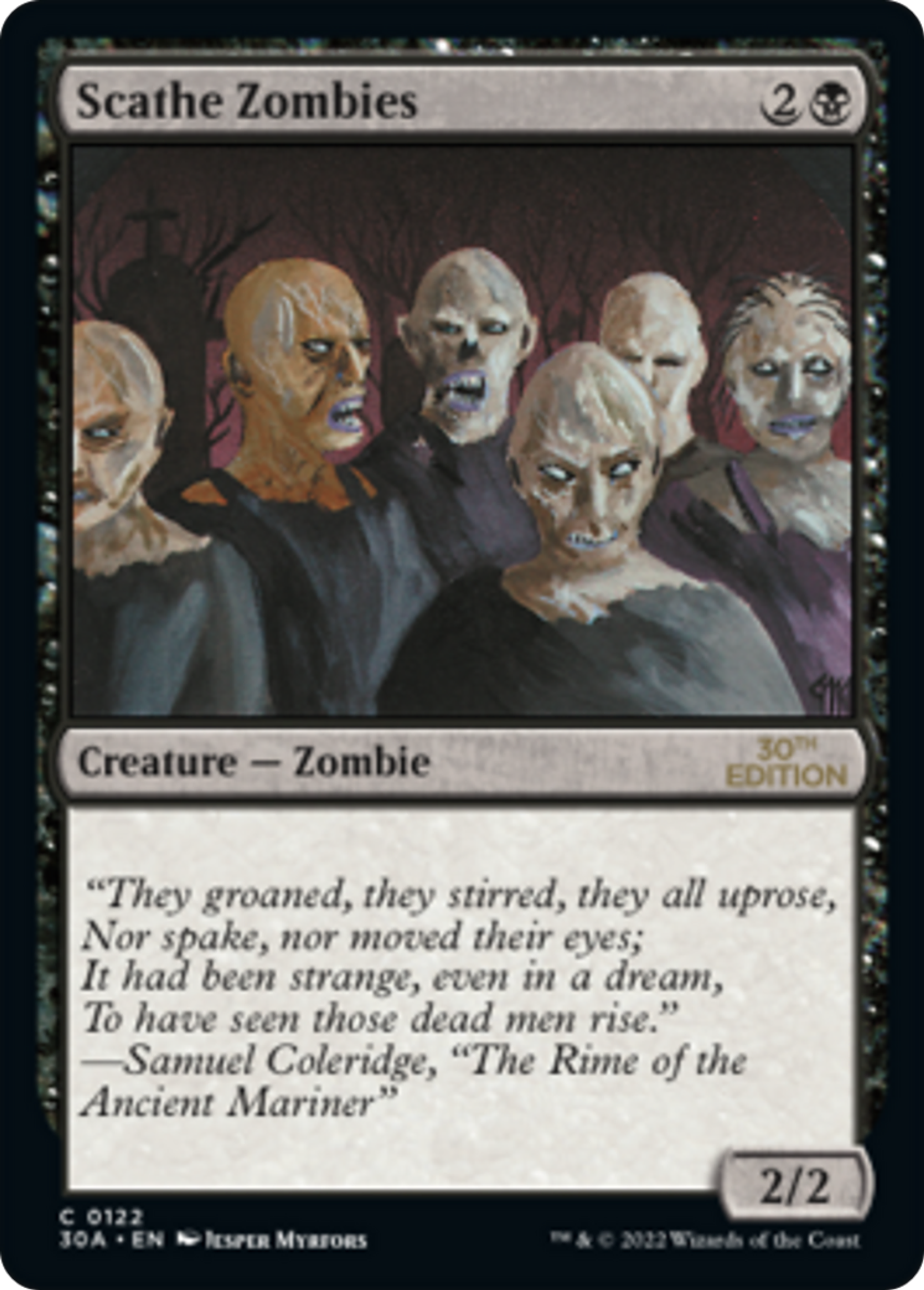 Scathe Zombies — 30th Anniversary Edition — Magic: The Gathering