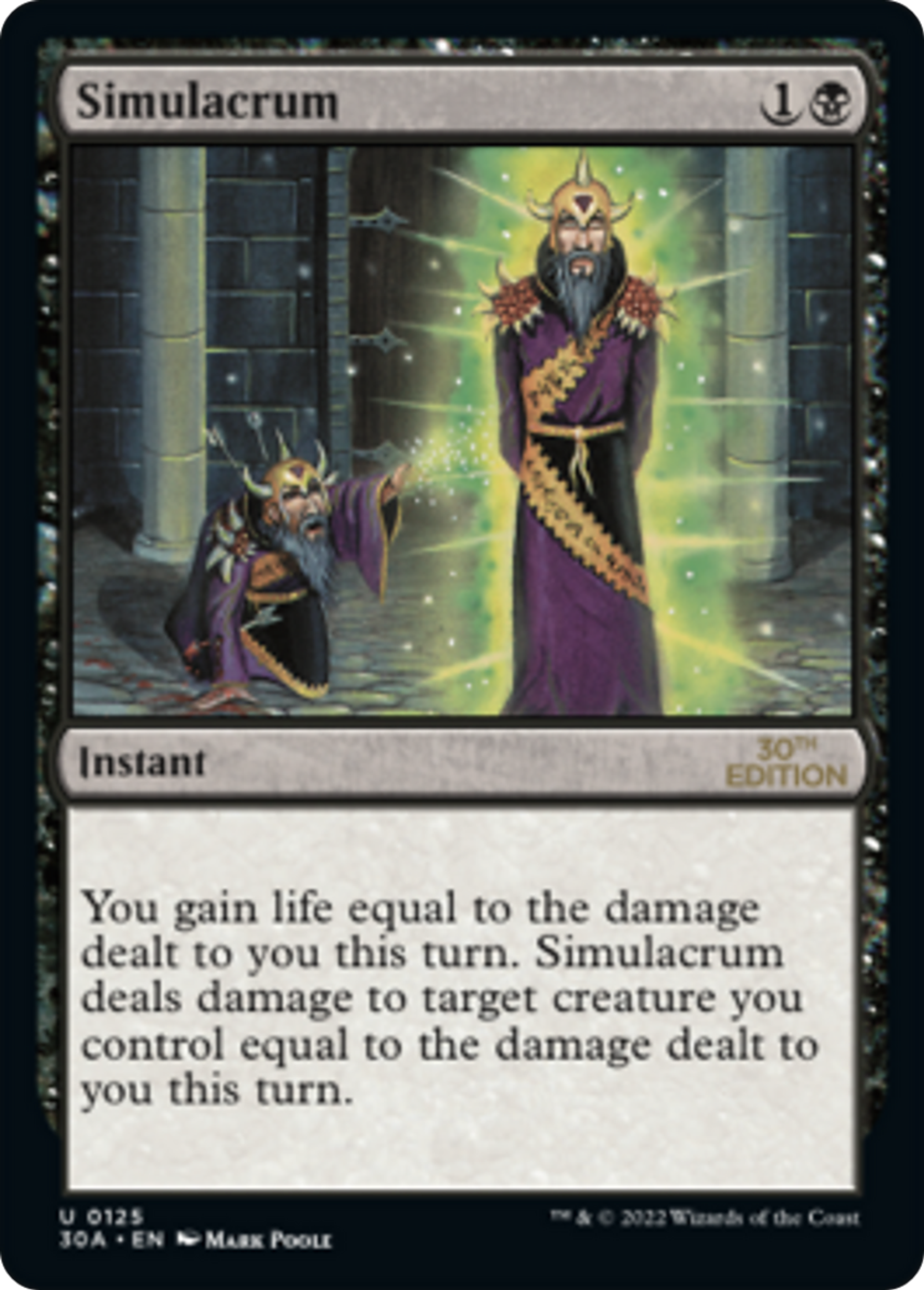 Simulacrum — 30th Anniversary Edition — Magic: The Gathering