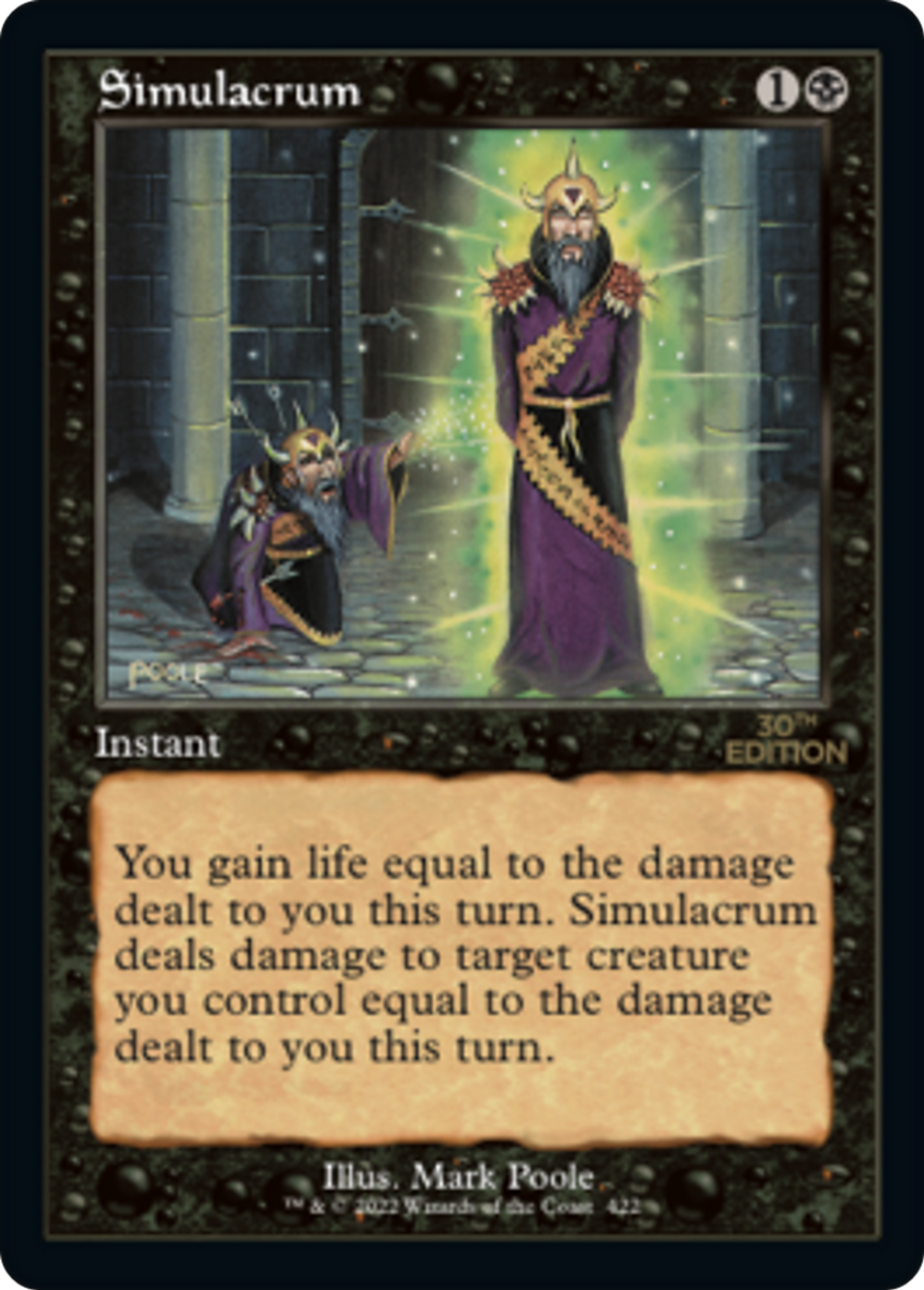 Simulacrum — 30th Anniversary Edition — Magic: The Gathering