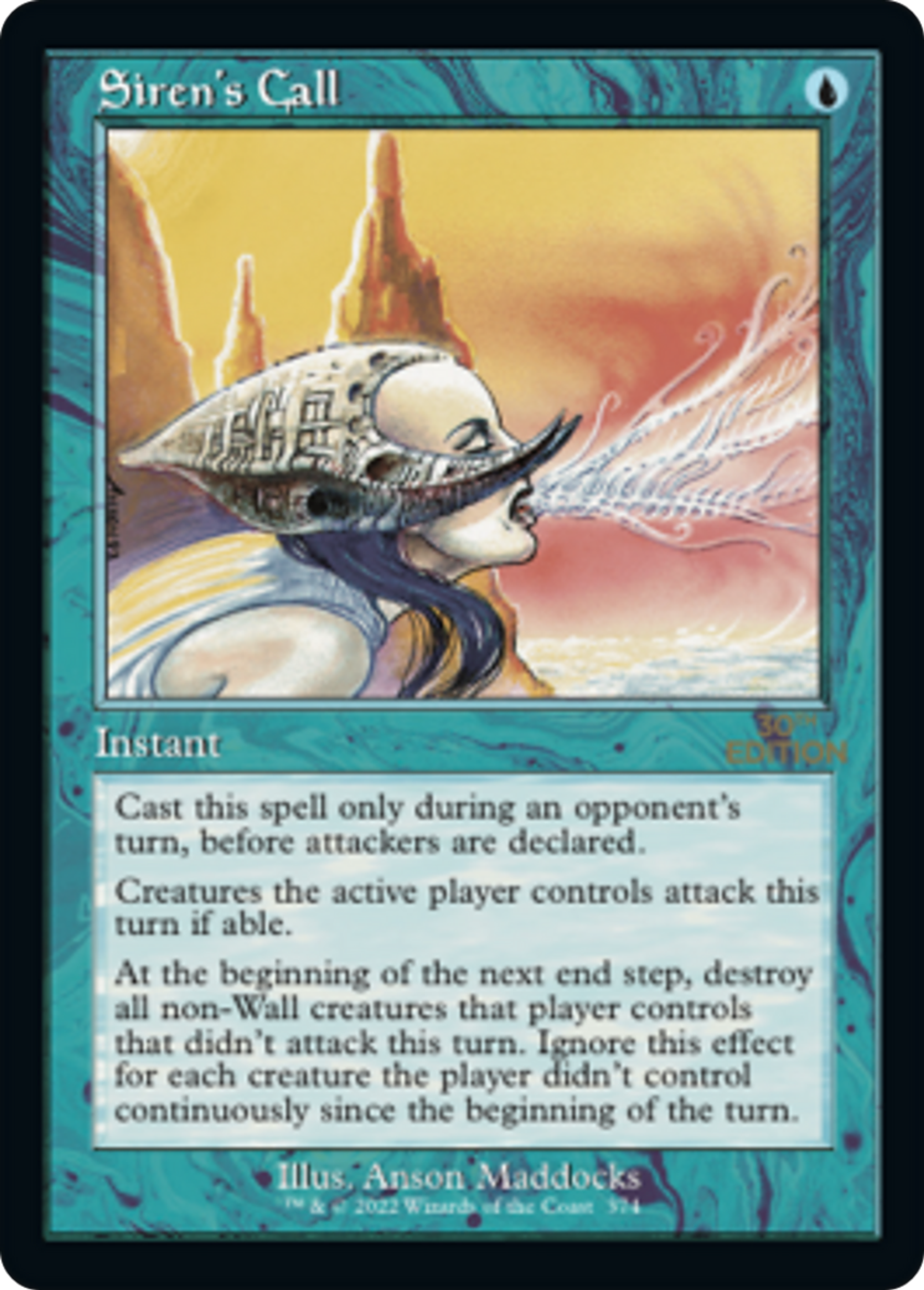 Siren's Call — 30th Anniversary Edition — Magic: The Gathering