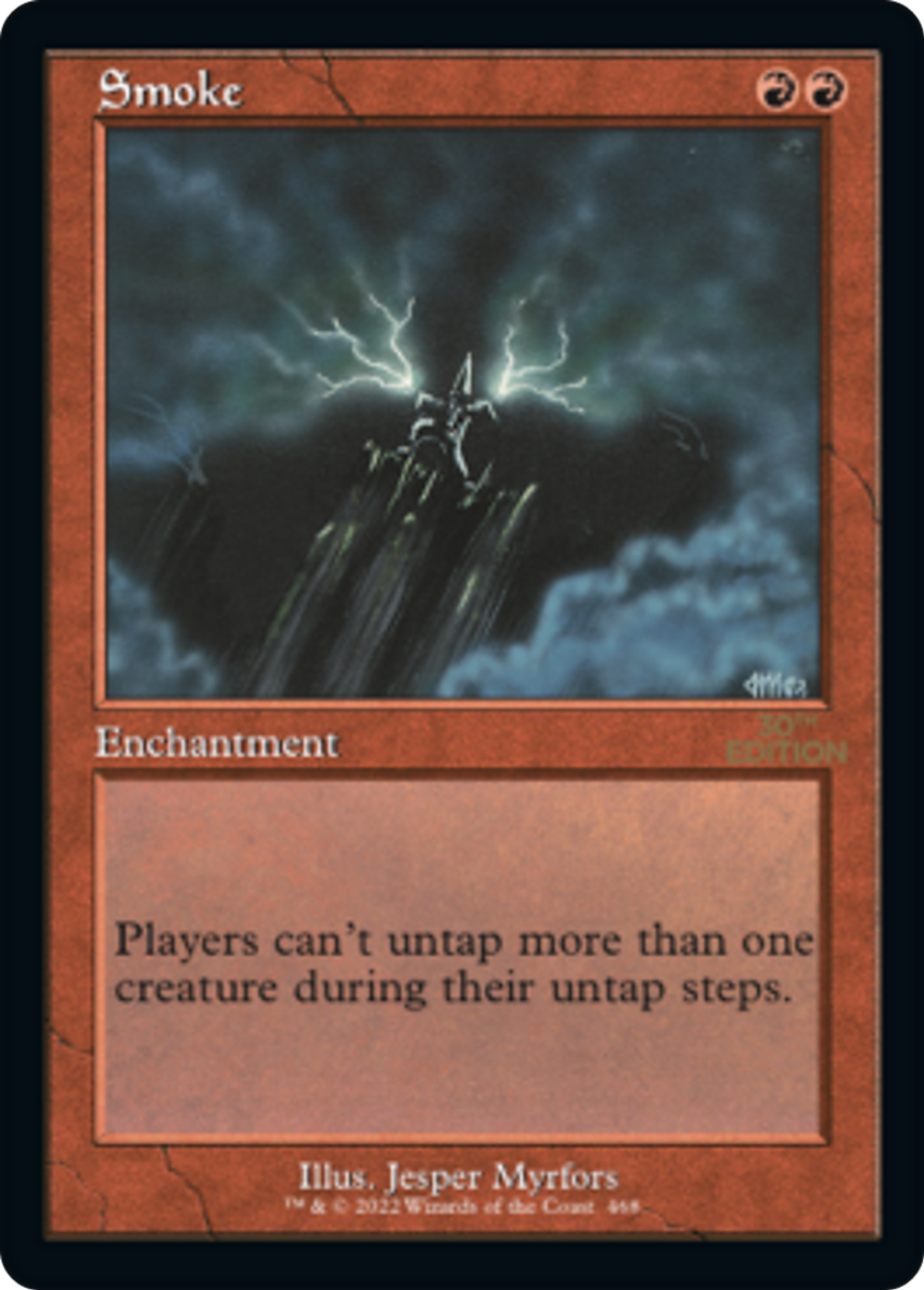 Smoke — 30th Anniversary Edition — Magic: The Gathering
