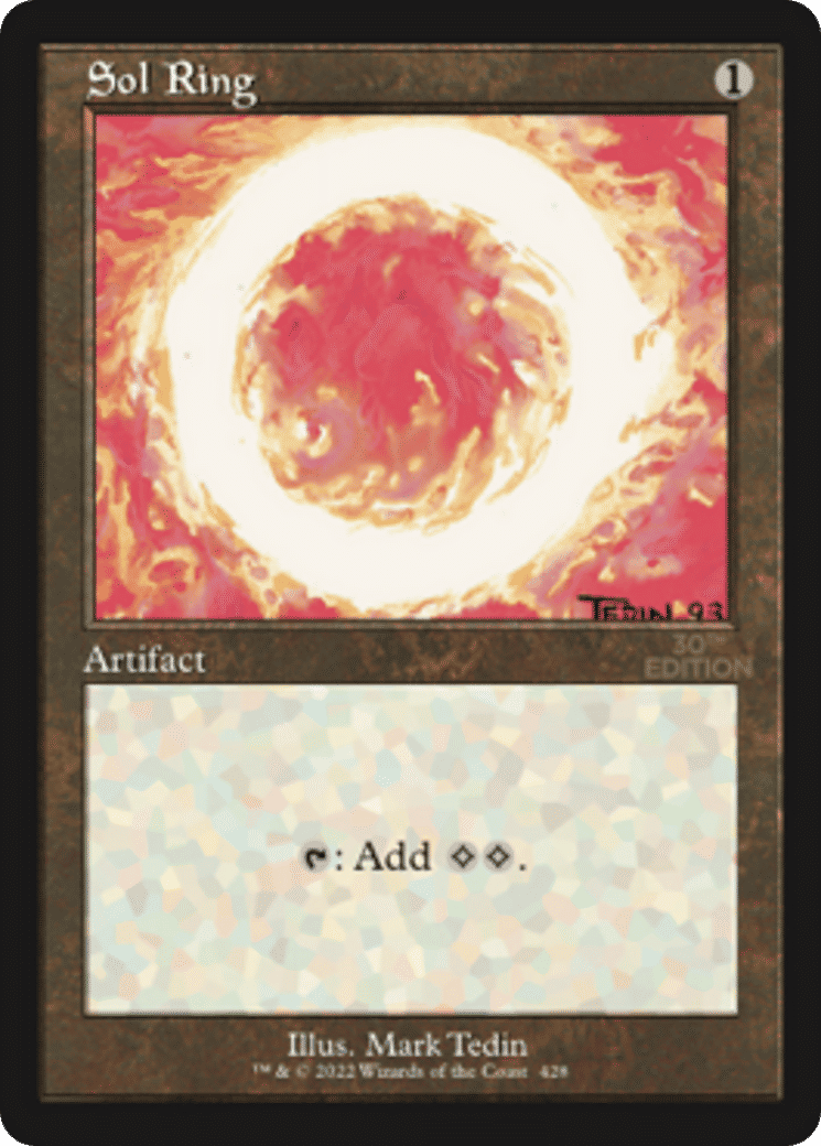 Anneau solaire — 30th Anniversary Edition — Magic: The Gathering