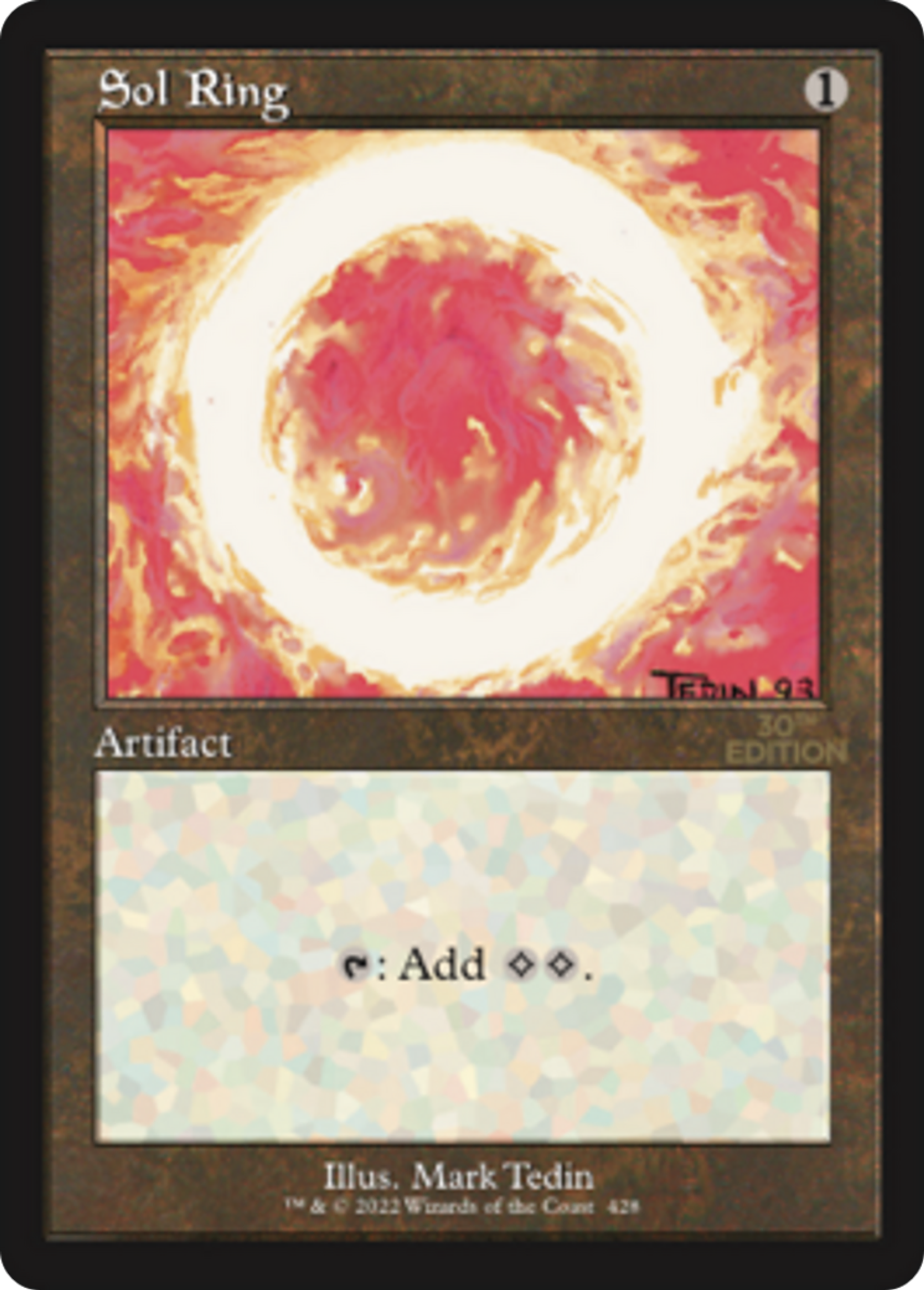 Sol Ring — 30th Anniversary Edition — Magic: The Gathering