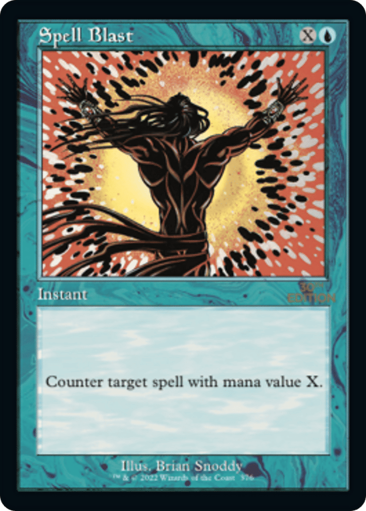 Spell Blast — 30th Anniversary Edition — Magic: The Gathering