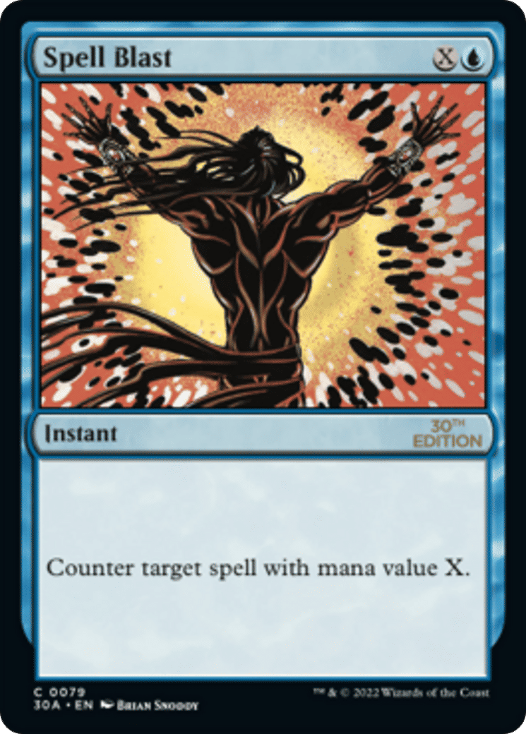 Spell Blast — 30th Anniversary Edition — Magic: The Gathering