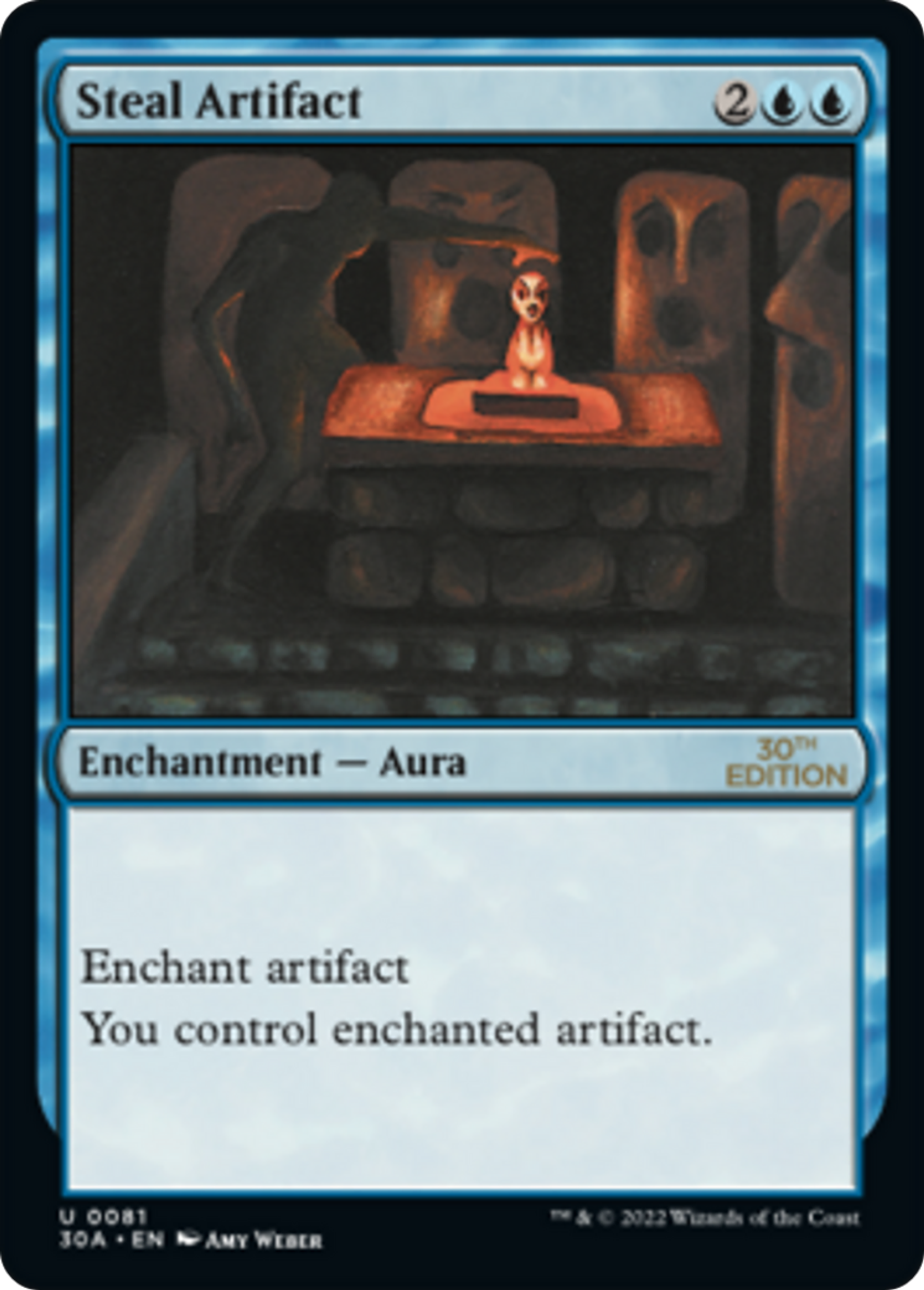 Steal Artifact — 30th Anniversary Edition — Magic: The Gathering