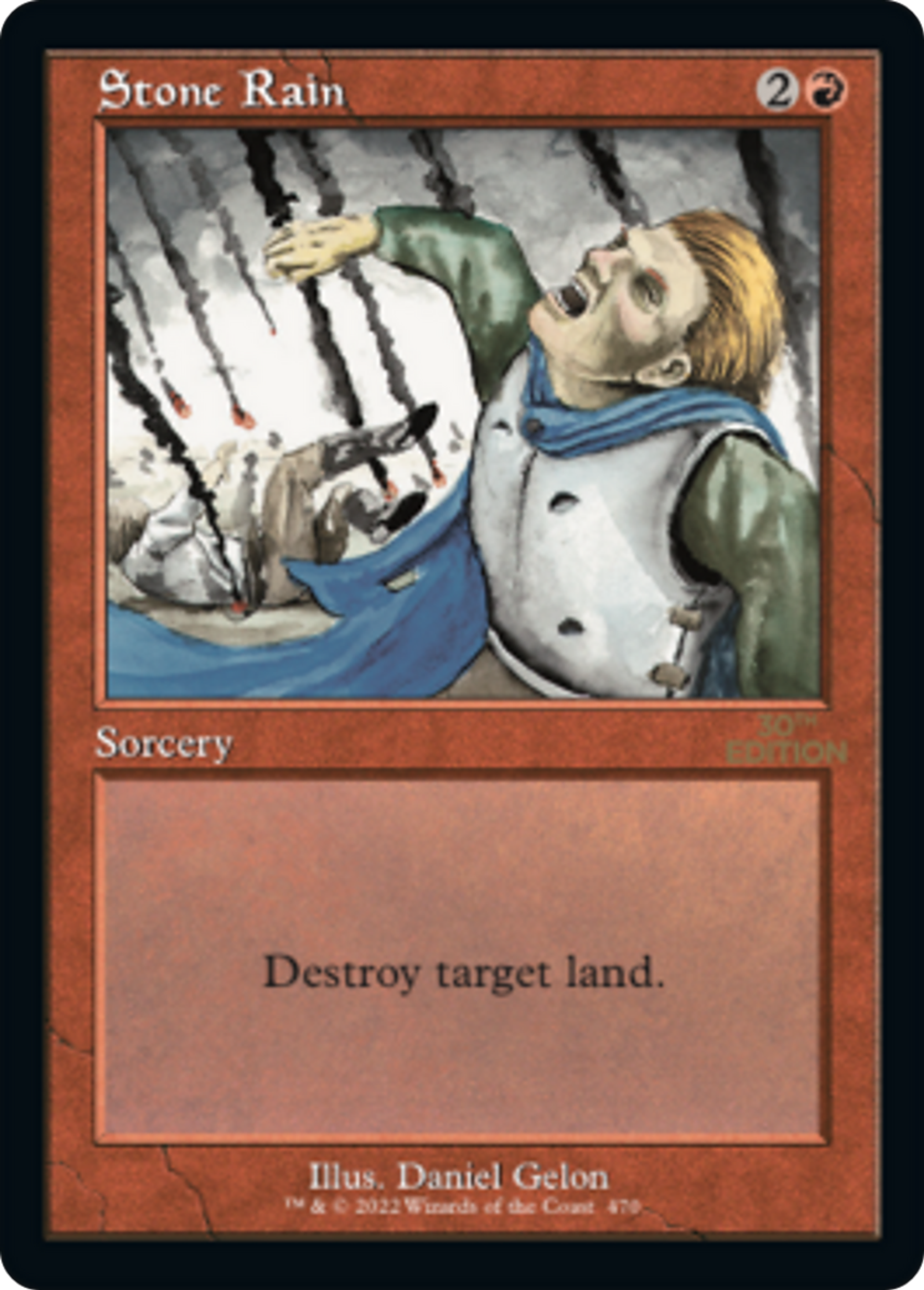 Stone Rain — 30th Anniversary Edition — Magic: The Gathering