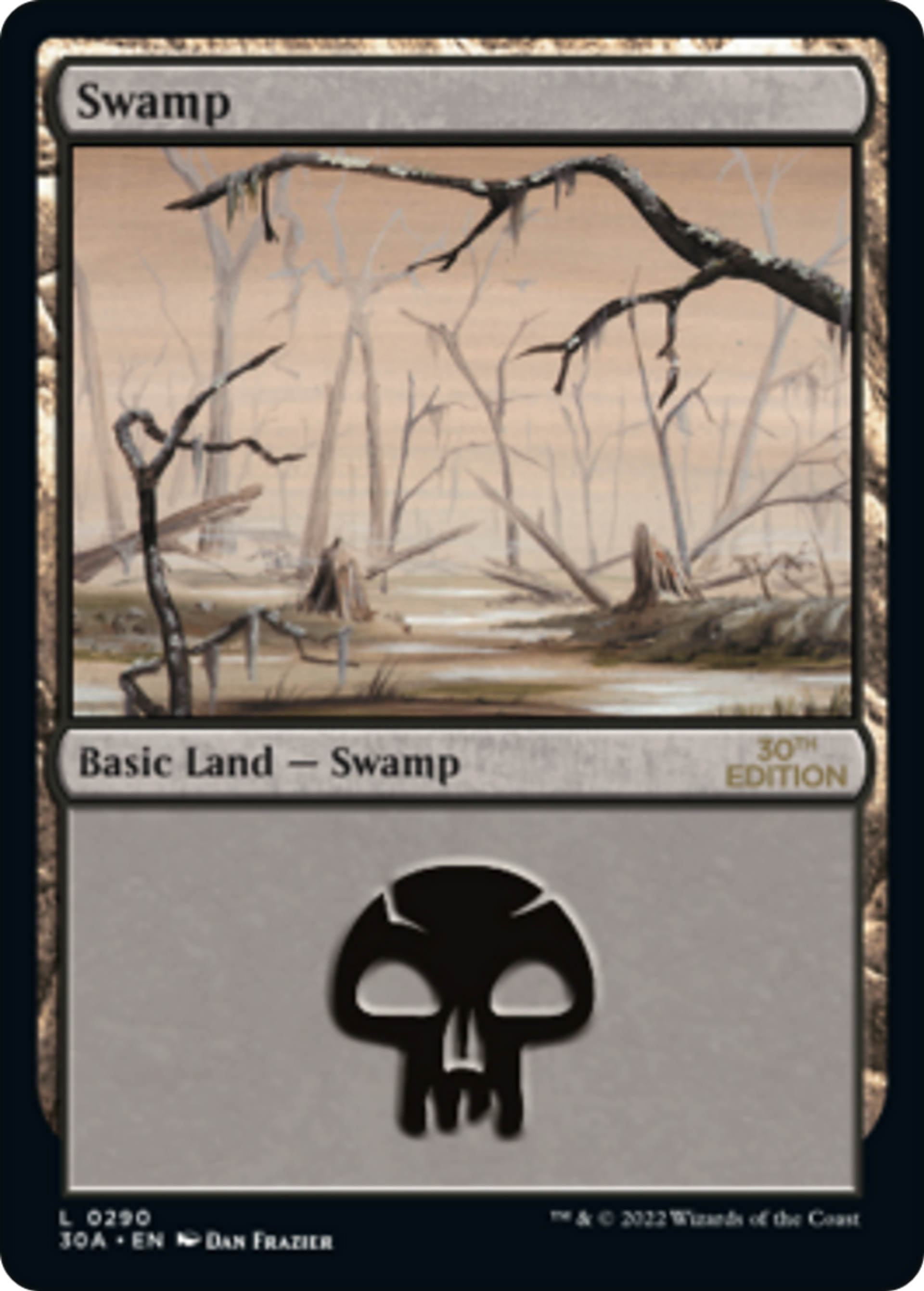 Swamp — 30th Anniversary Edition — Magic: The Gathering
