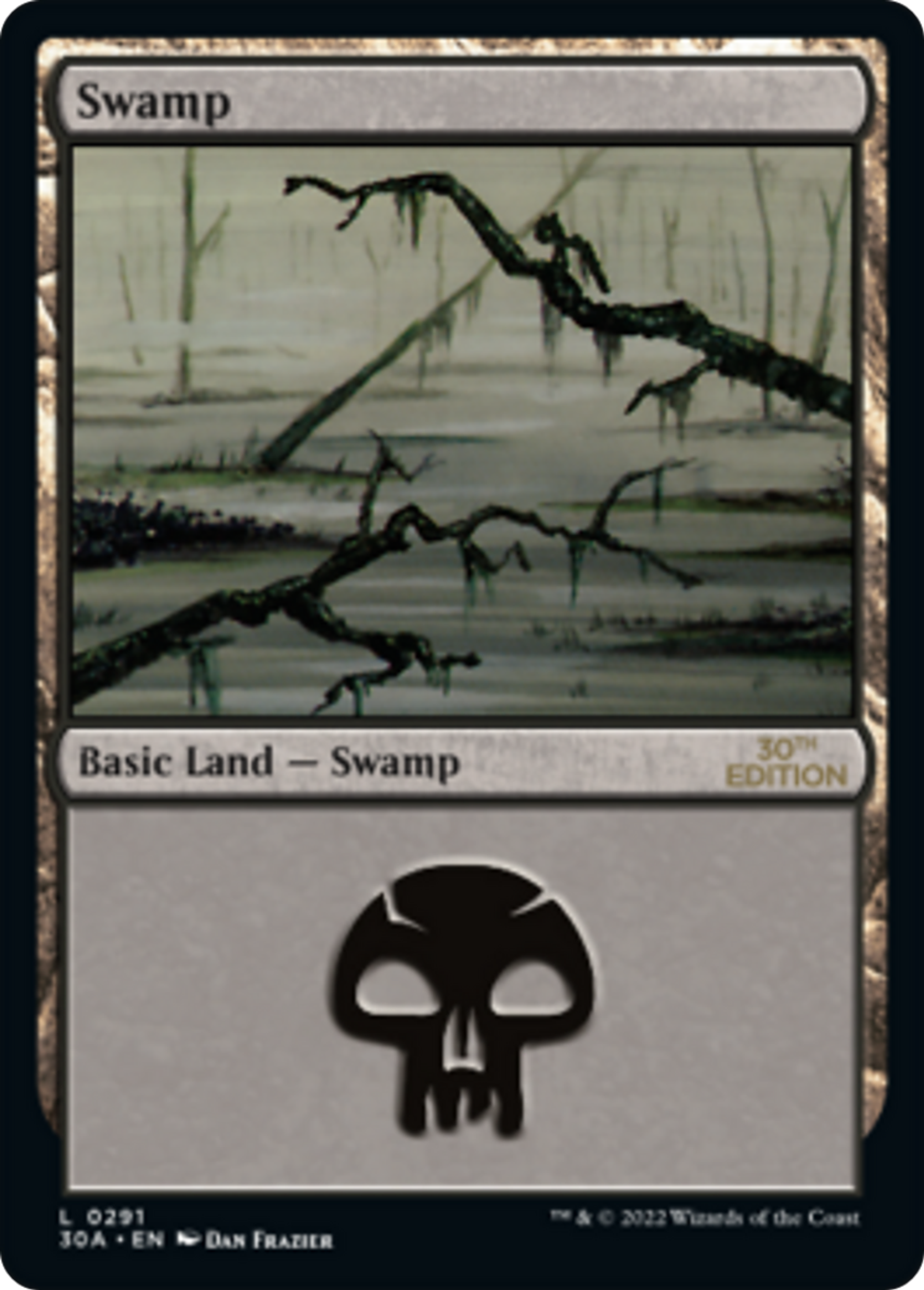 Swamp — 30th Anniversary Edition — Magic: The Gathering