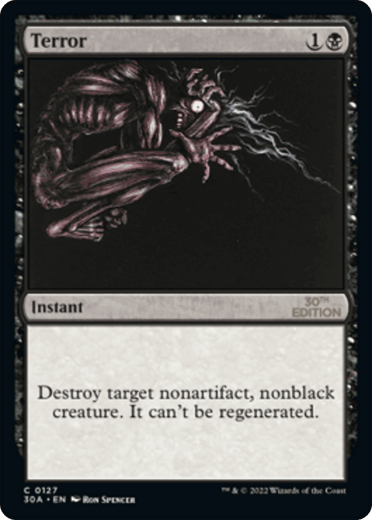 Terror — 30th Anniversary Edition — Magic: The Gathering