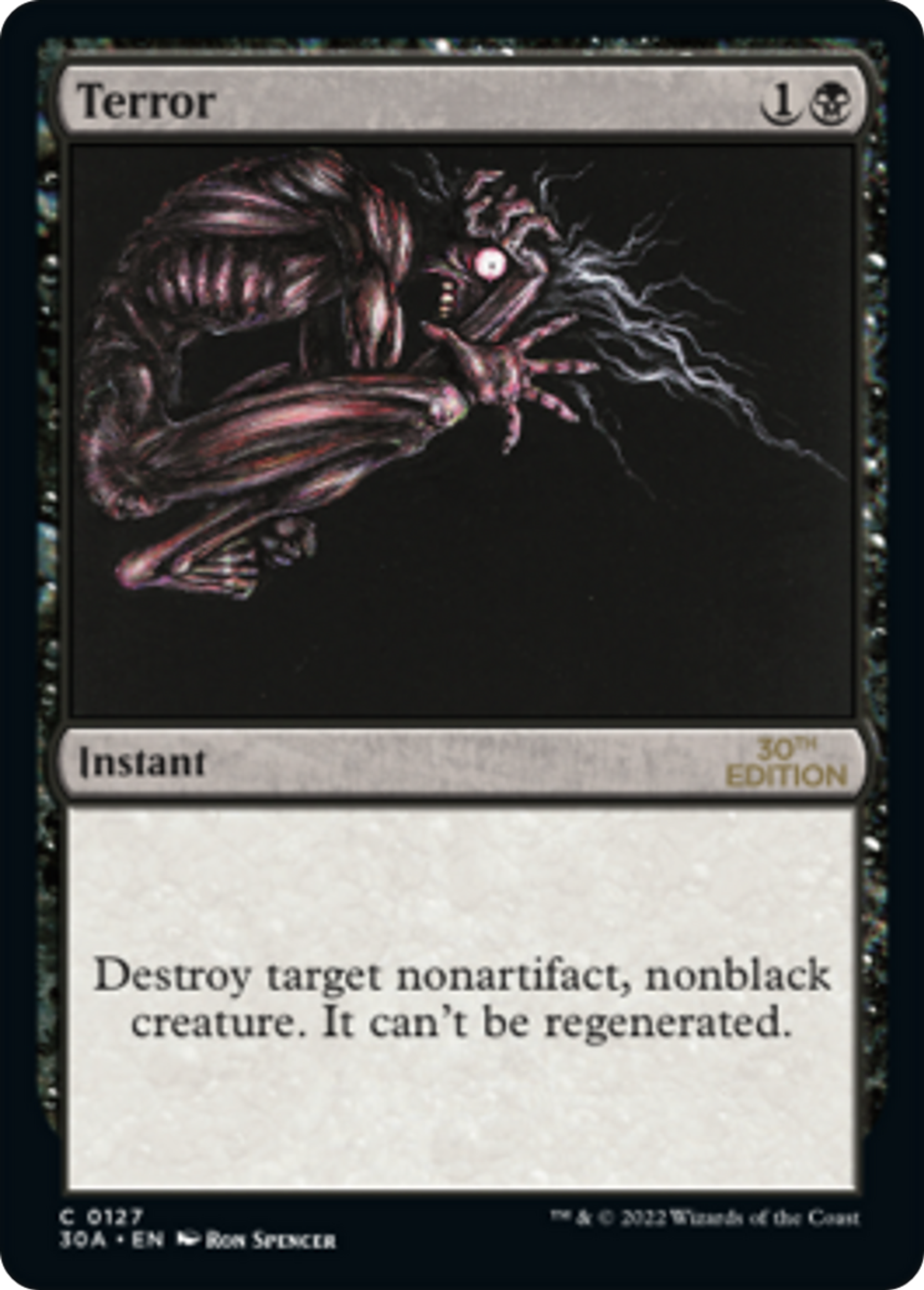 Terror — 30th Anniversary Edition — Magic: The Gathering