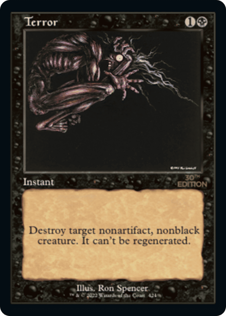 Terror — 30th Anniversary Edition — Magic: The Gathering