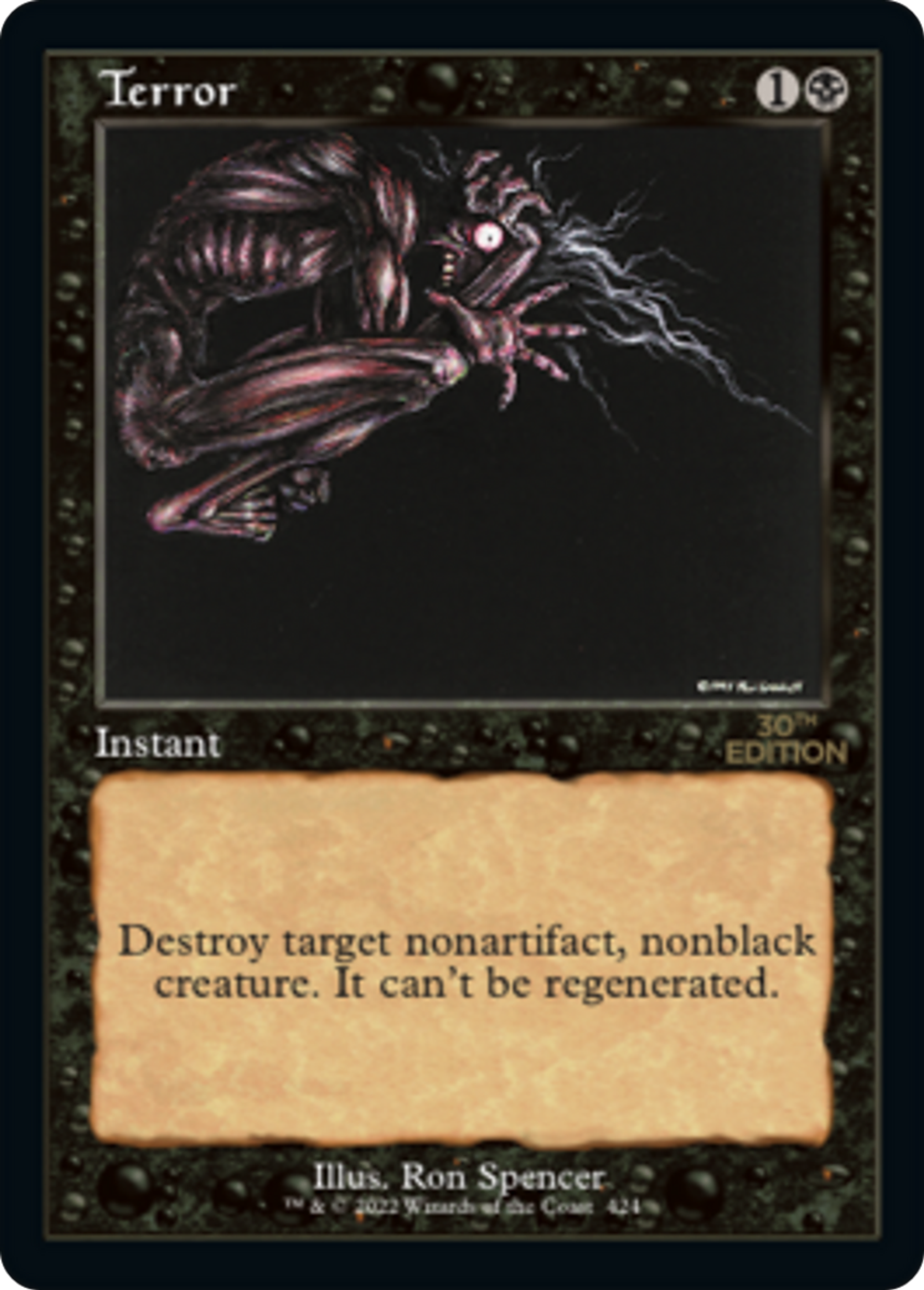 Terror — 30th Anniversary Edition — Magic: The Gathering