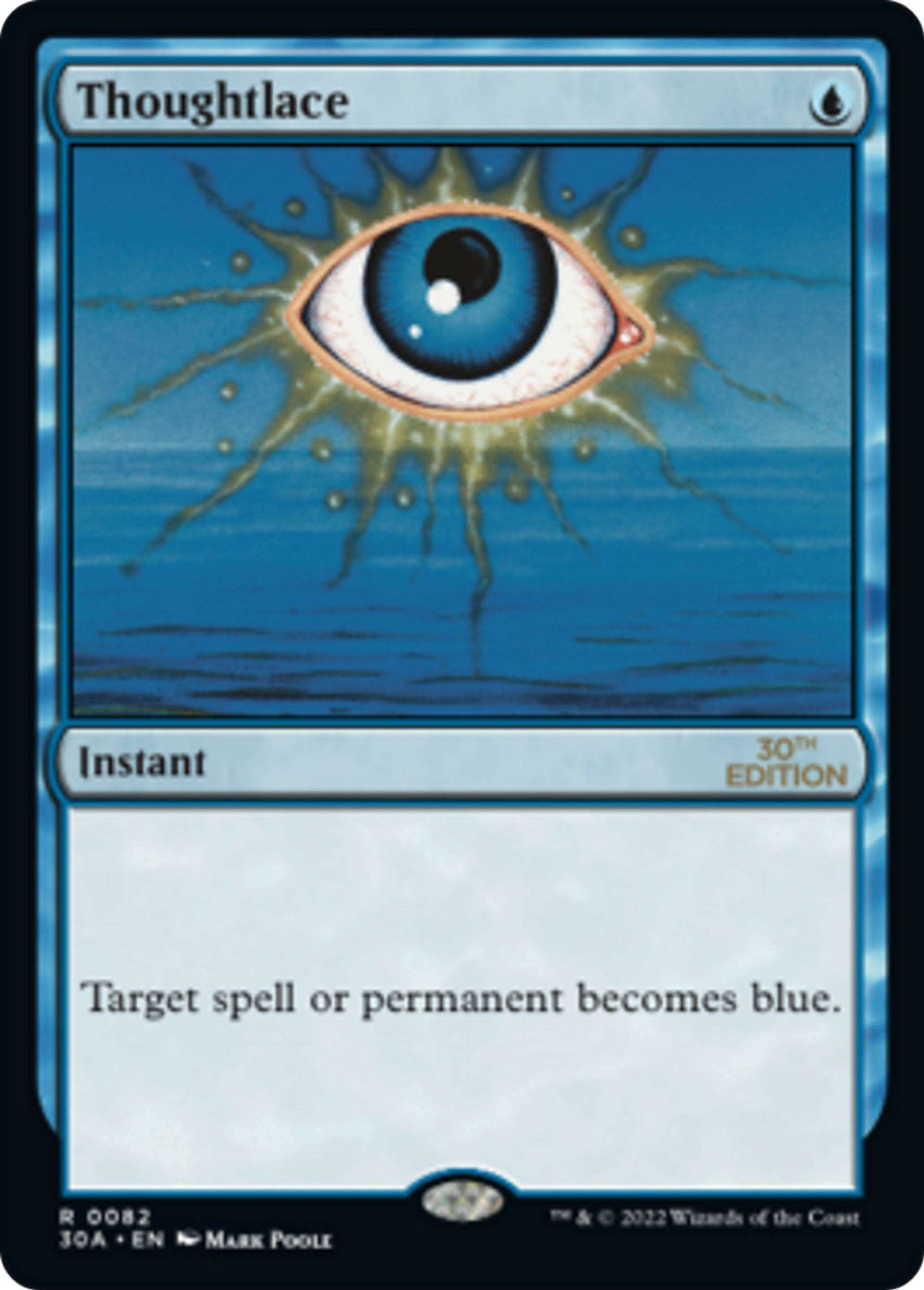 Thoughtlace — 30th Anniversary Edition — Magic: The Gathering