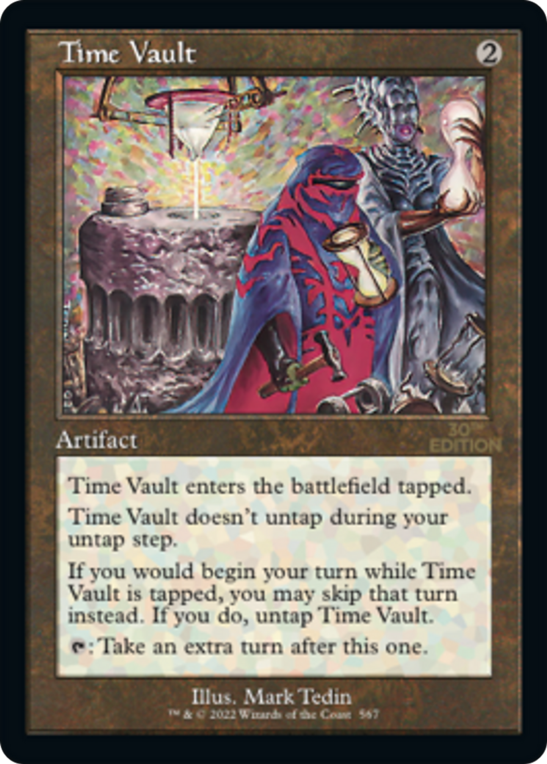 Time Vault — 30th Anniversary Edition — Magic: The Gathering