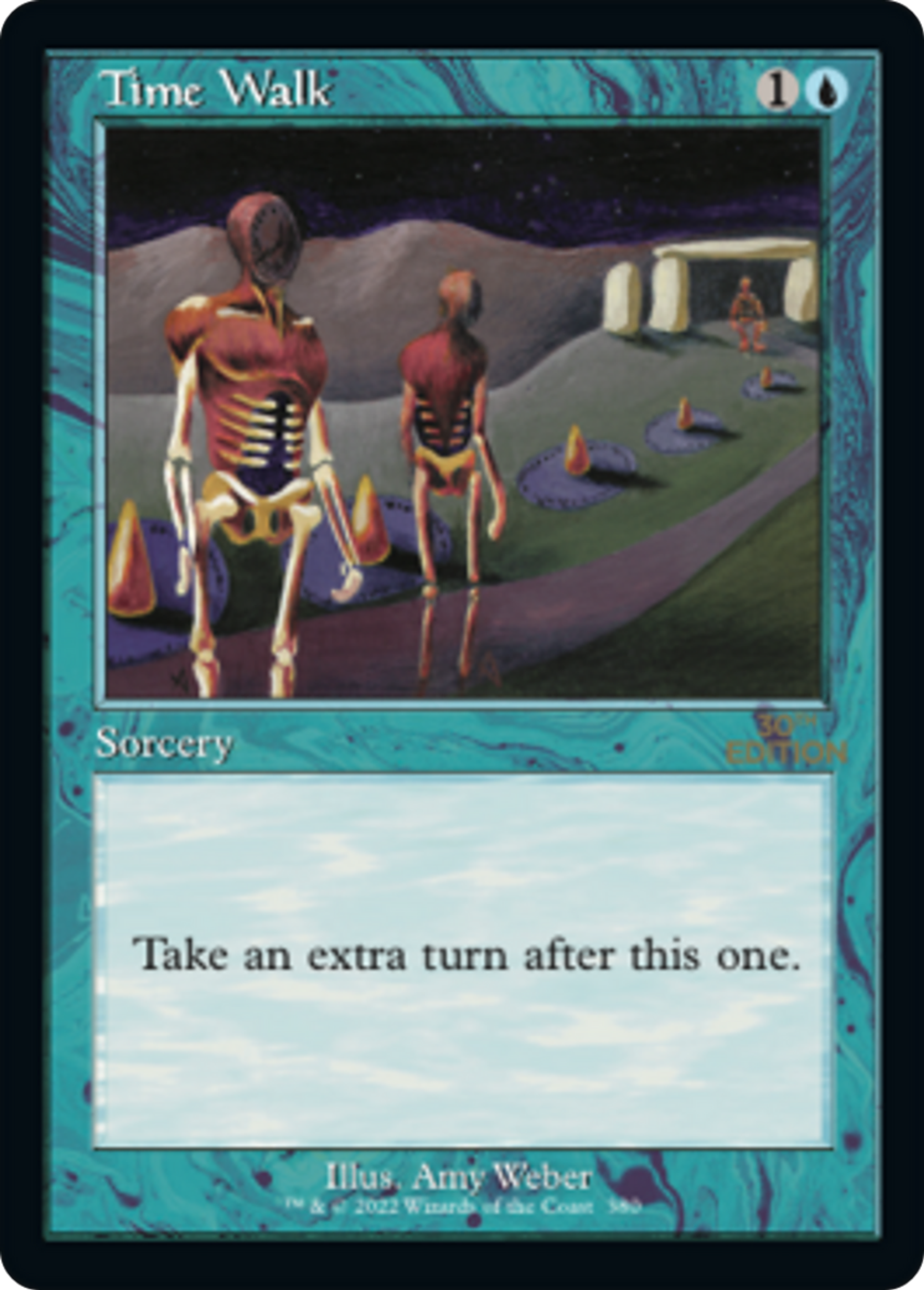 Time Walk — 30th Anniversary Edition — Magic: The Gathering