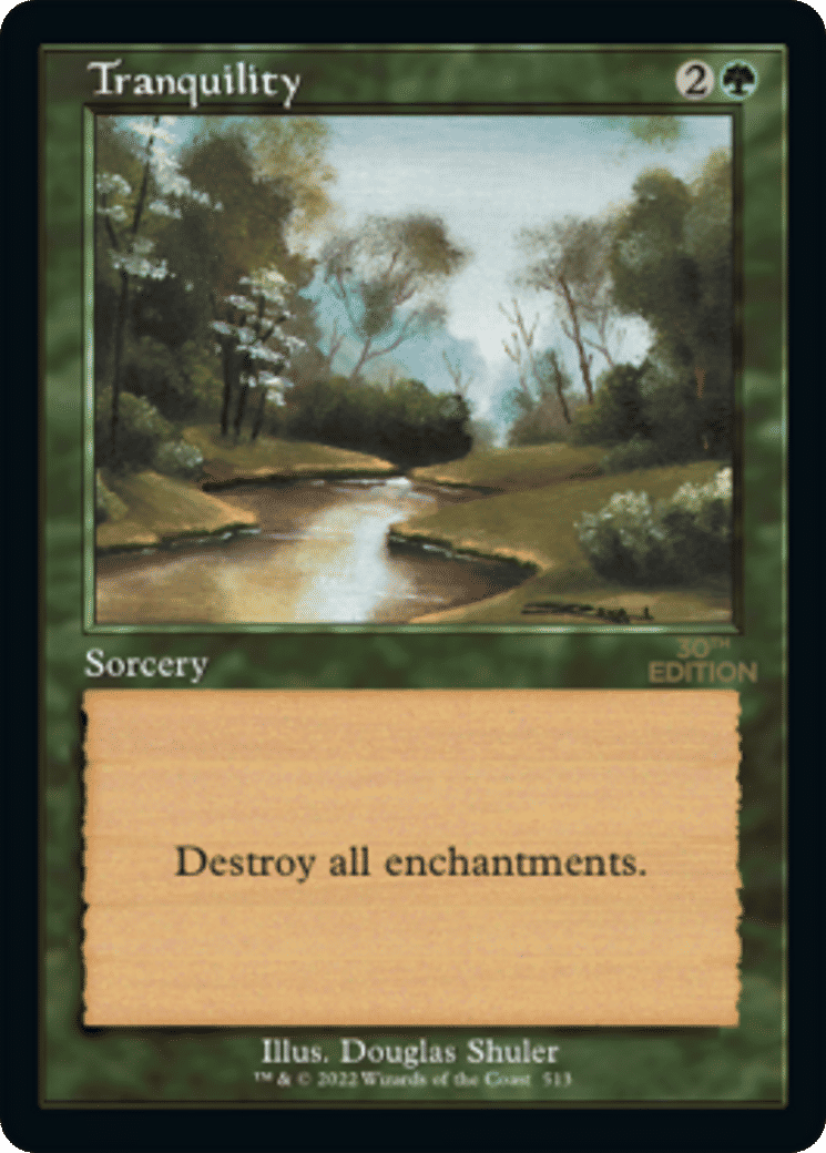 Tranquility — 30th Anniversary Edition — Magic: The Gathering