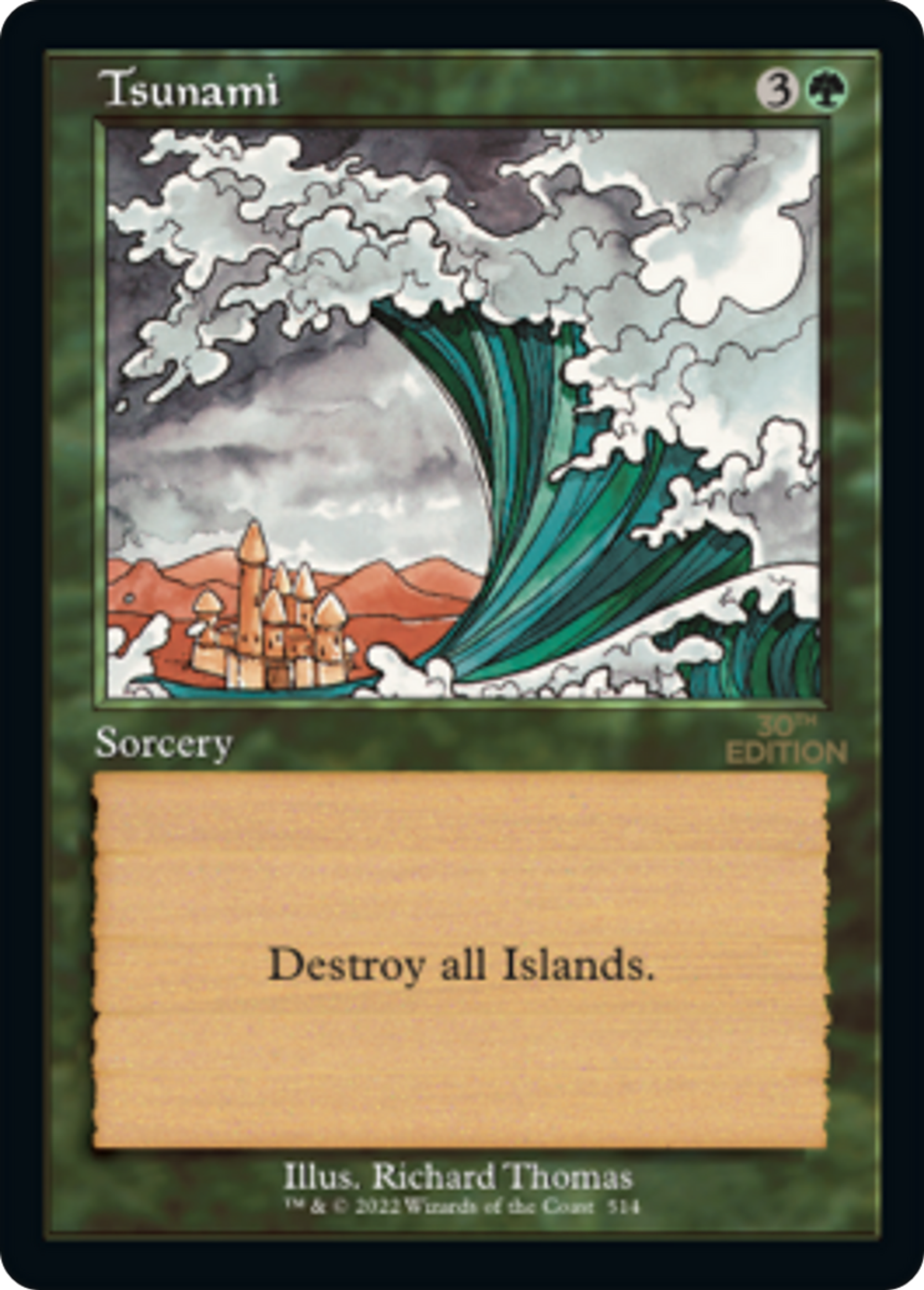 Tsunami — 30th Anniversary Edition — Magic: The Gathering
