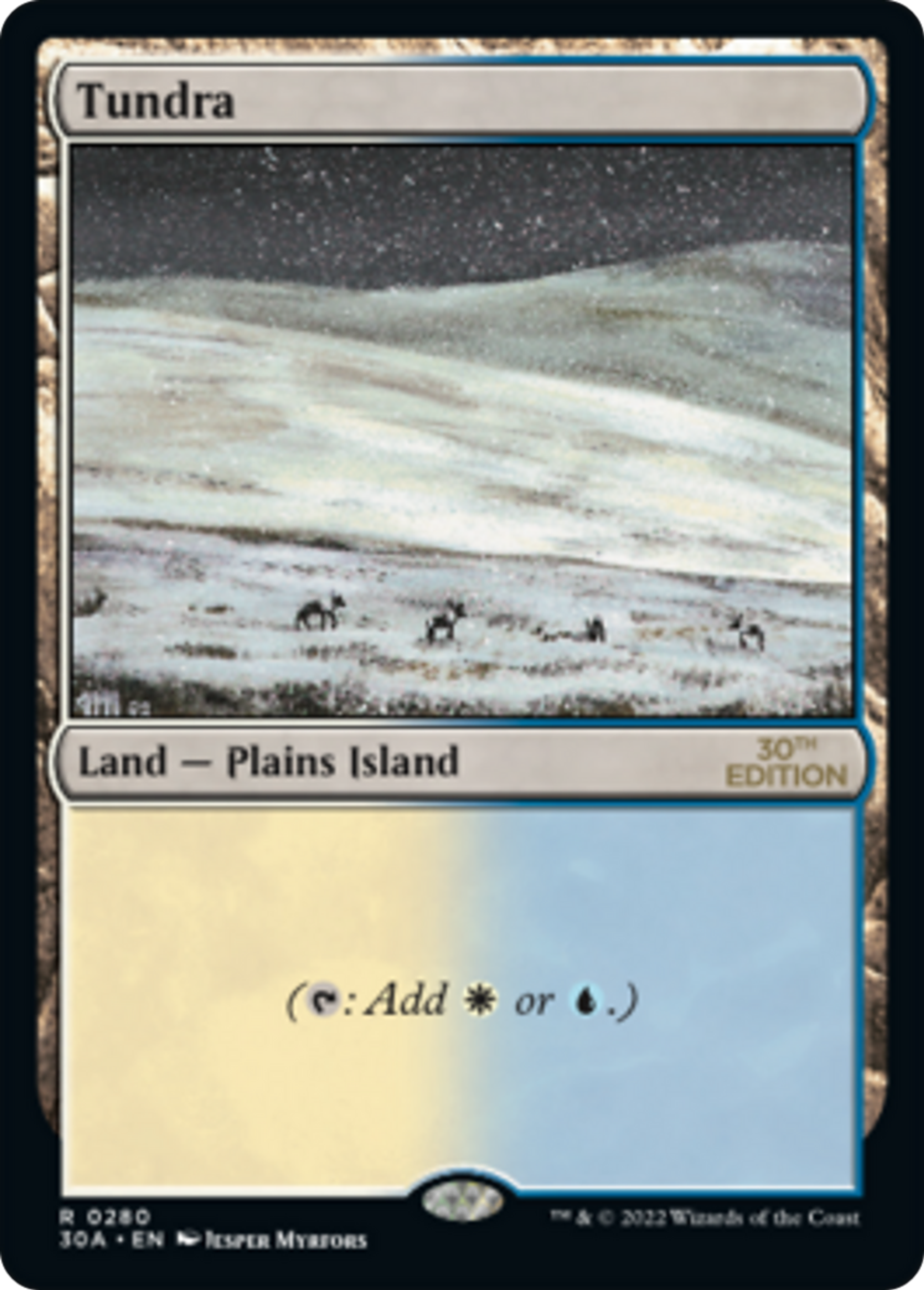 Tundra — 30th Anniversary Edition — Magic: The Gathering