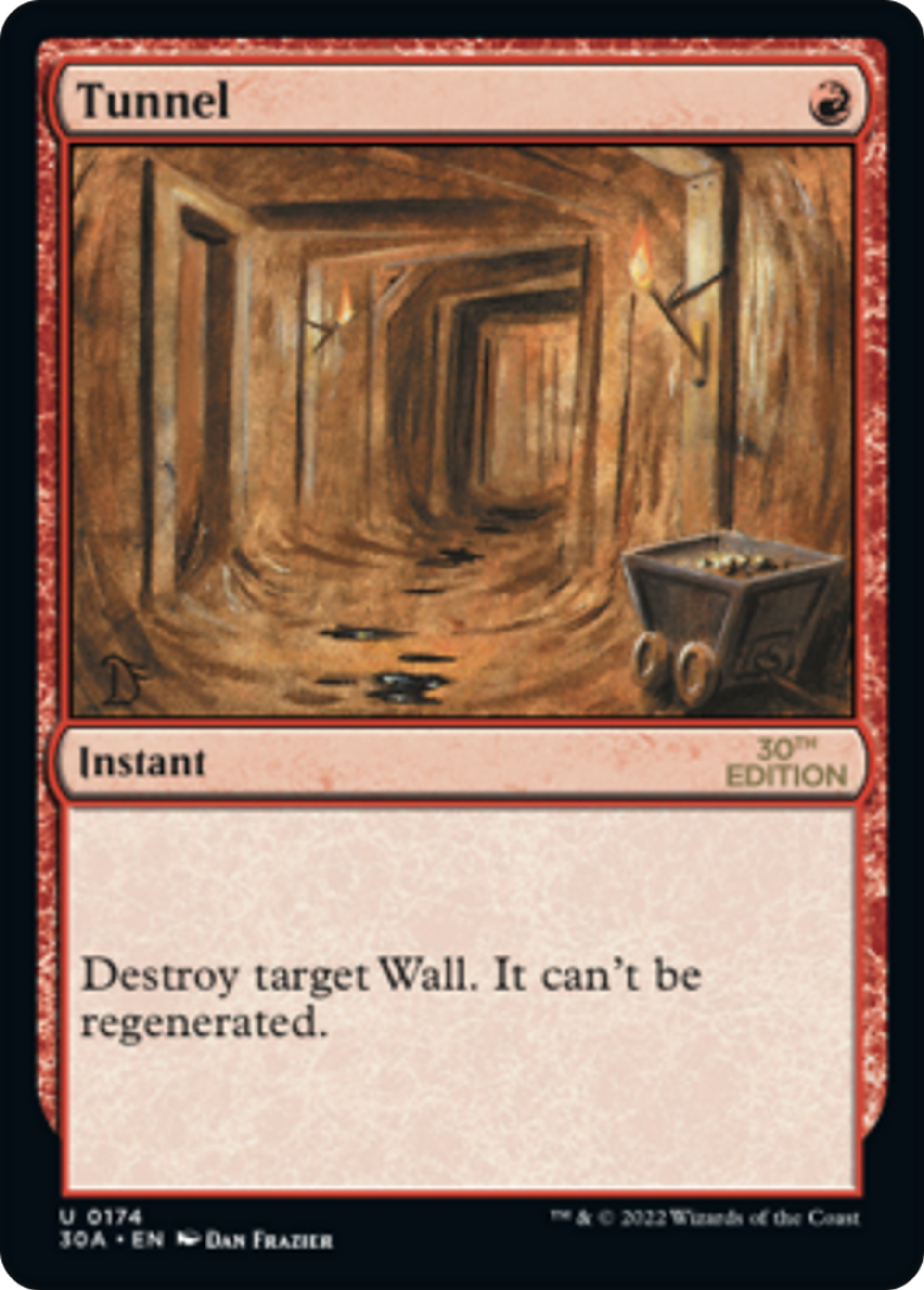 Tunnel — 30th Anniversary Edition — Magic: The Gathering