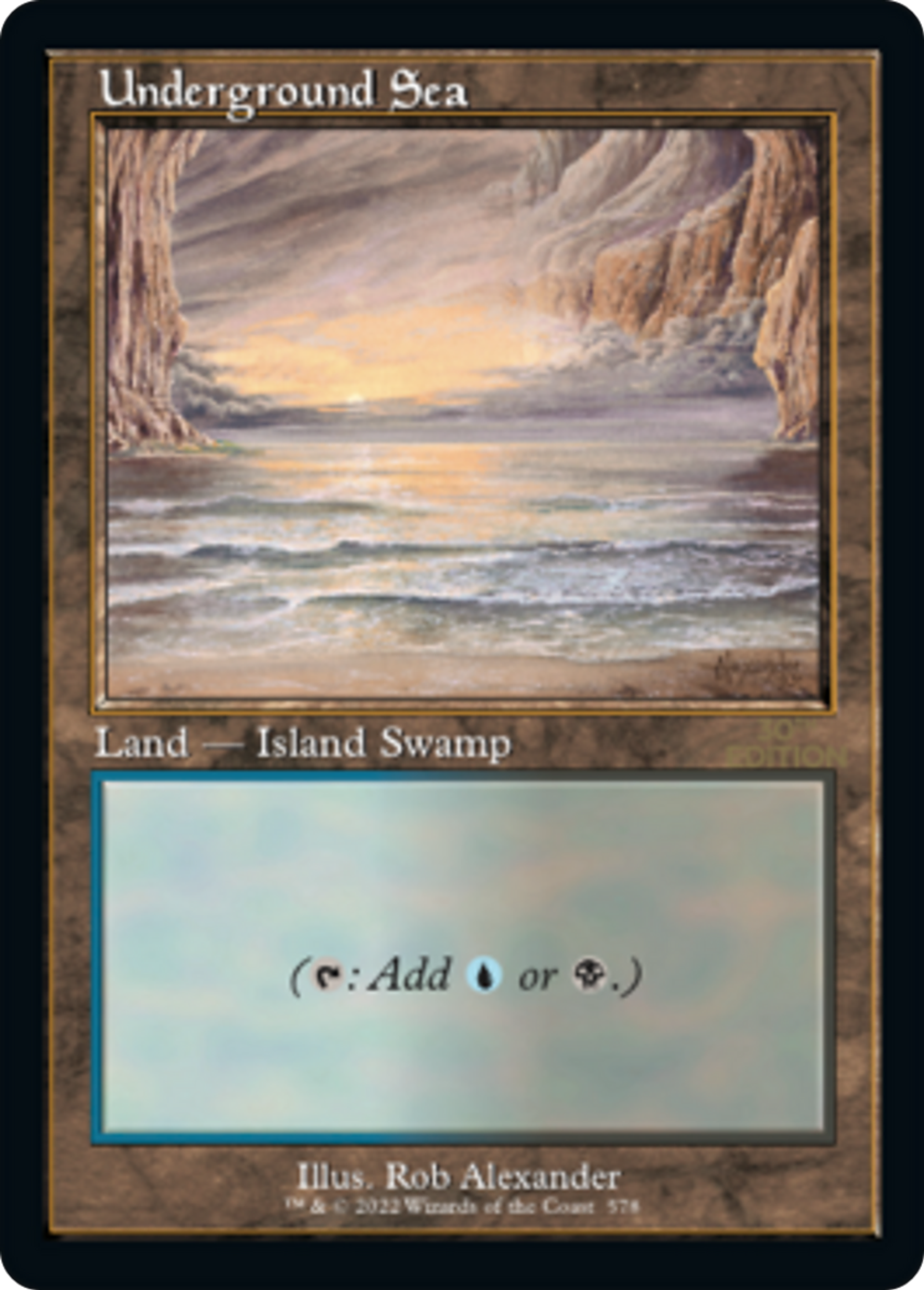 Mer souterraine — 30th Anniversary Edition — Magic: The Gathering