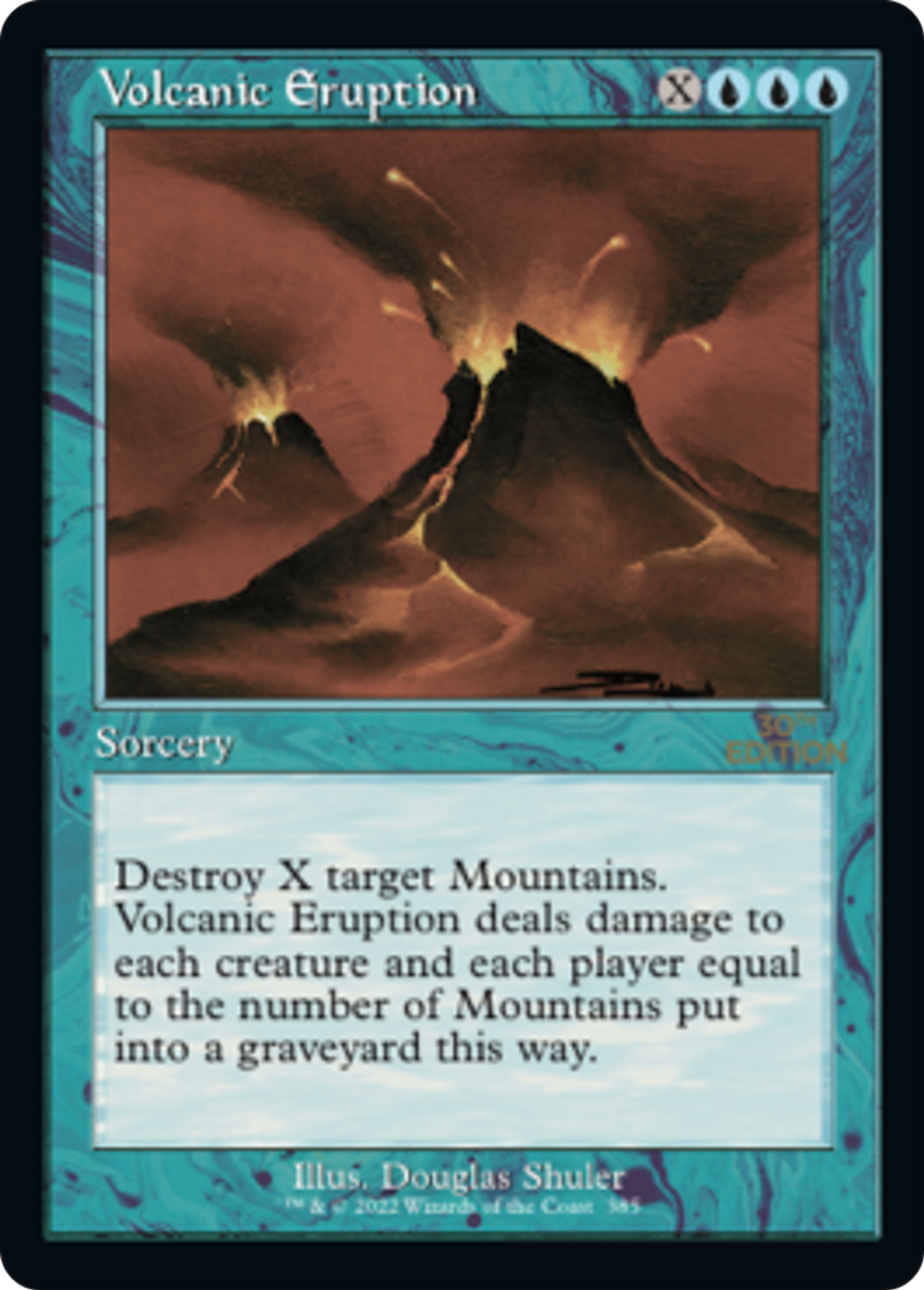 Volcanic Eruption — 30th Anniversary Edition — Magic: The Gathering