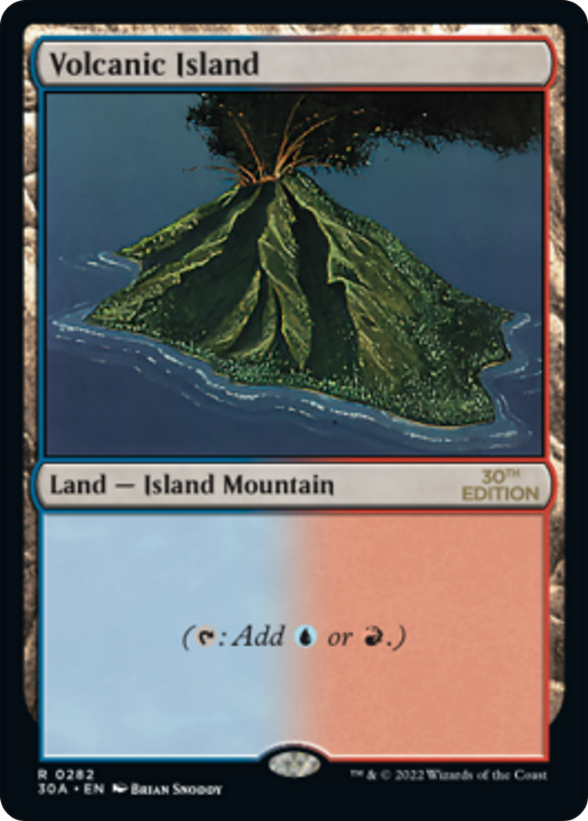 Volcanic Island — 30th Anniversary Edition — Magic: The Gathering