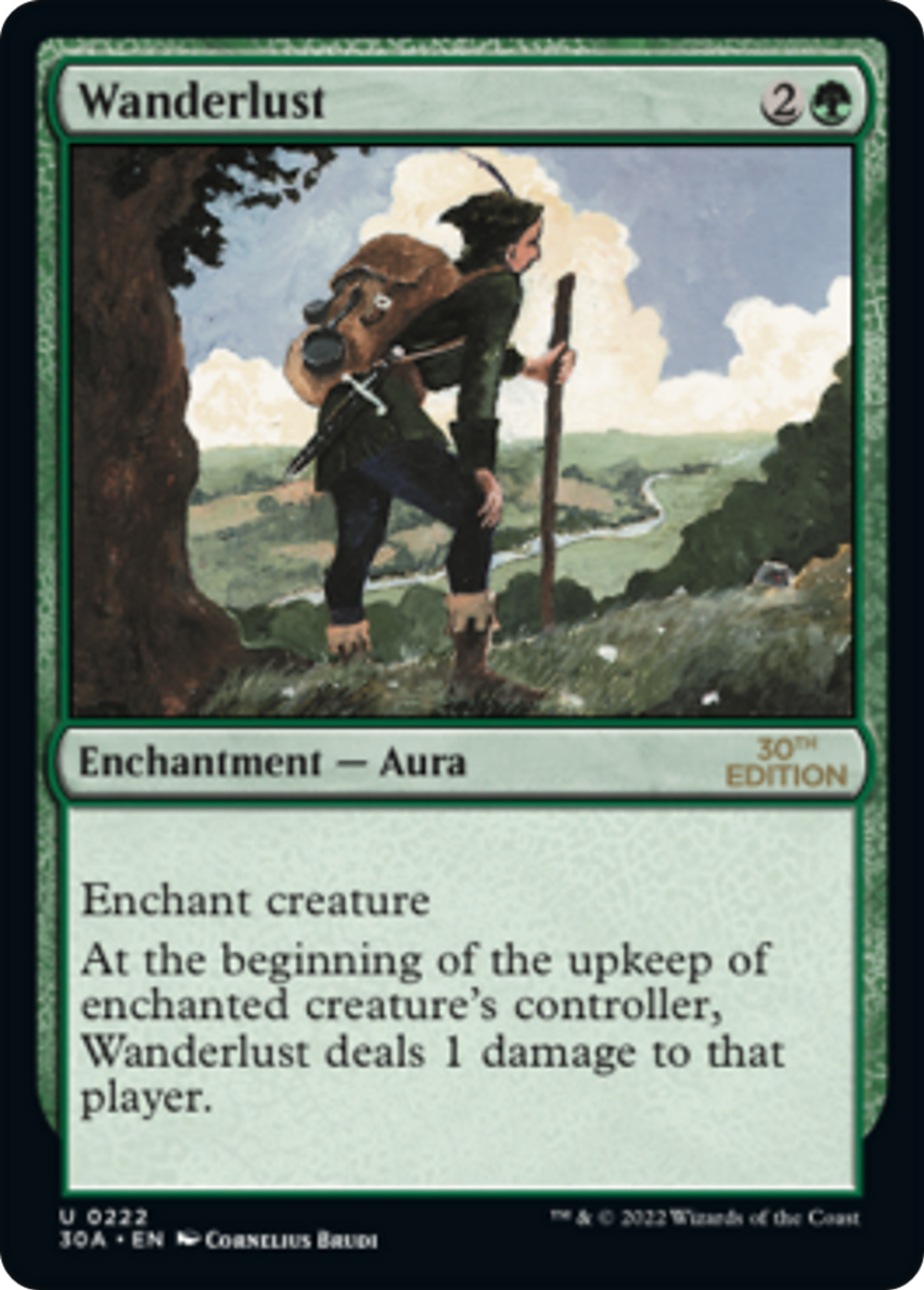 Wanderlust — 30th Anniversary Edition — Magic: The Gathering