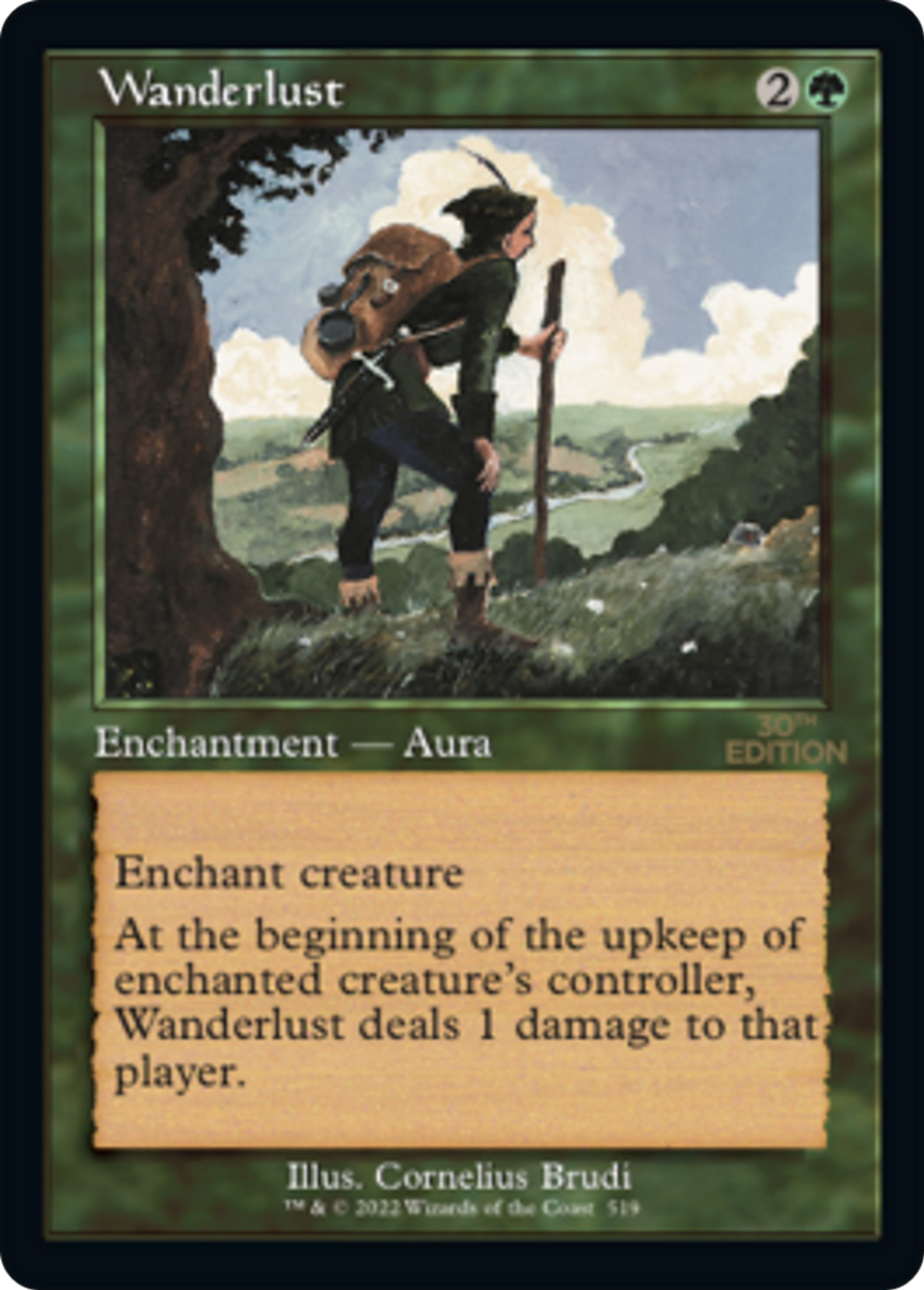 Wanderlust — 30th Anniversary Edition — Magic: The Gathering