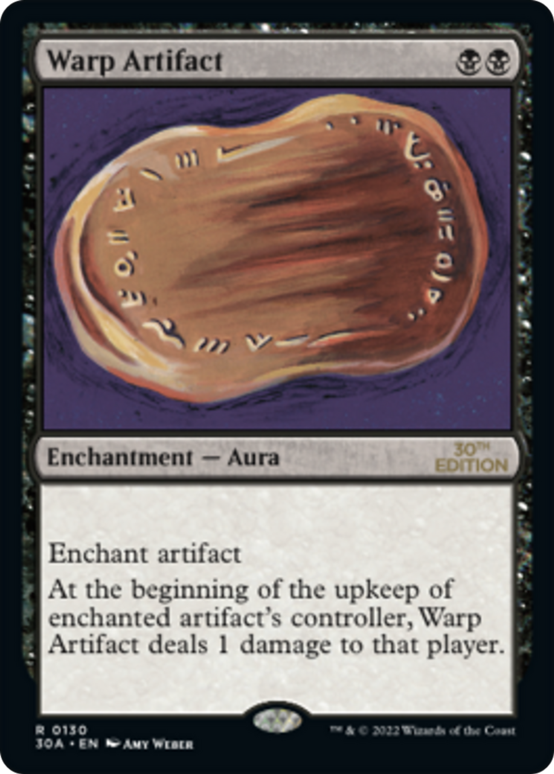 Warp Artifact — 30th Anniversary Edition — Magic: The Gathering