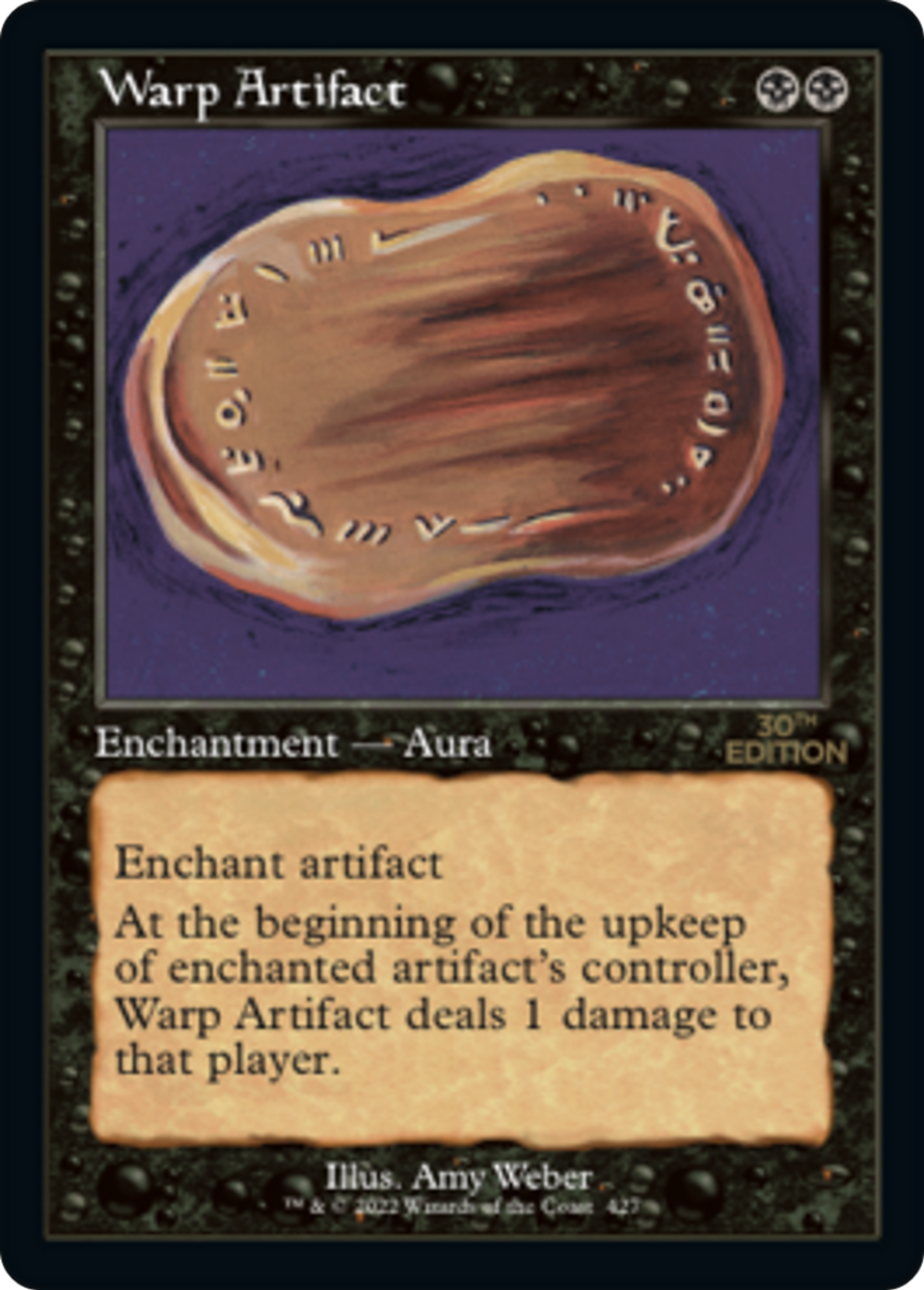 Warp Artifact — 30th Anniversary Edition — Magic: The Gathering