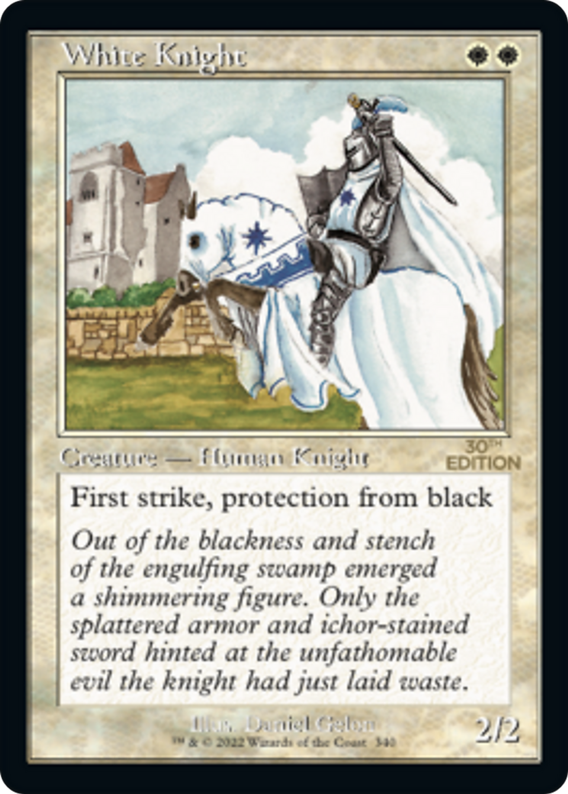 Chevalier blanc — 30th Anniversary Edition — Magic: The Gathering