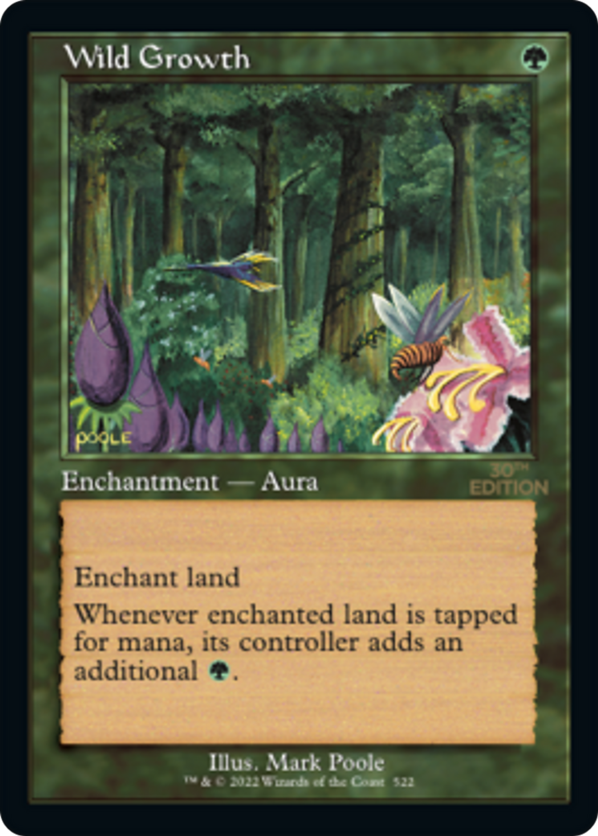 Wild Growth — 30th Anniversary Edition — Magic: The Gathering