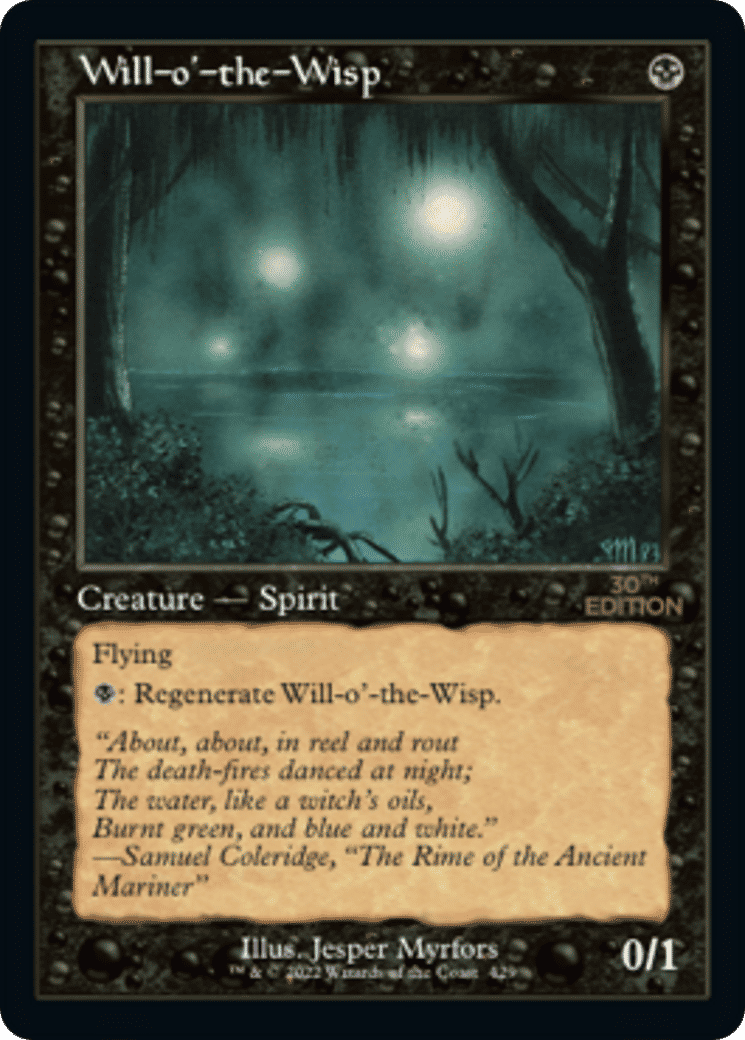 Feu follet — 30th Anniversary Edition — Magic: The Gathering
