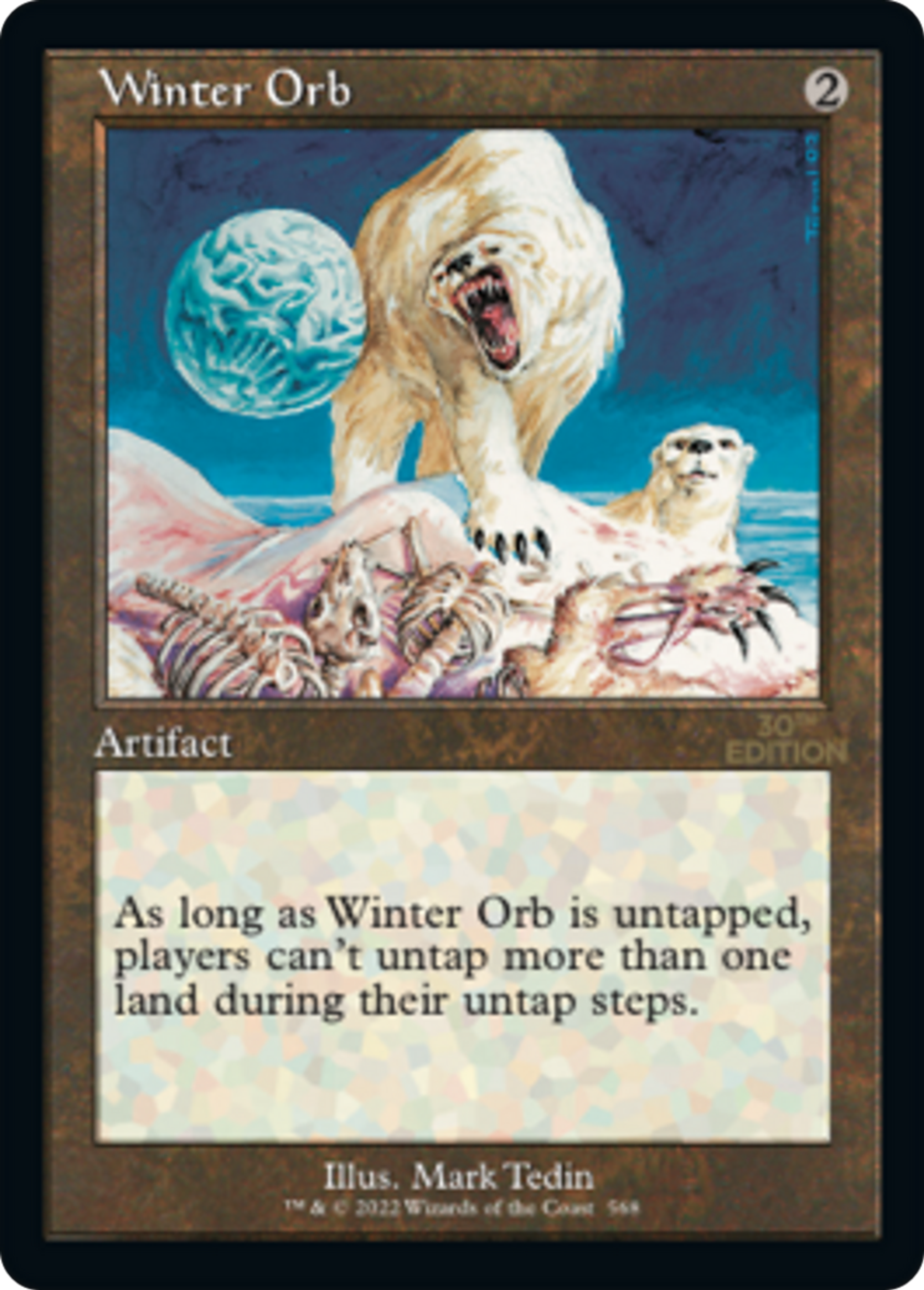 Orbe de l'hiver — 30th Anniversary Edition — Magic: The Gathering