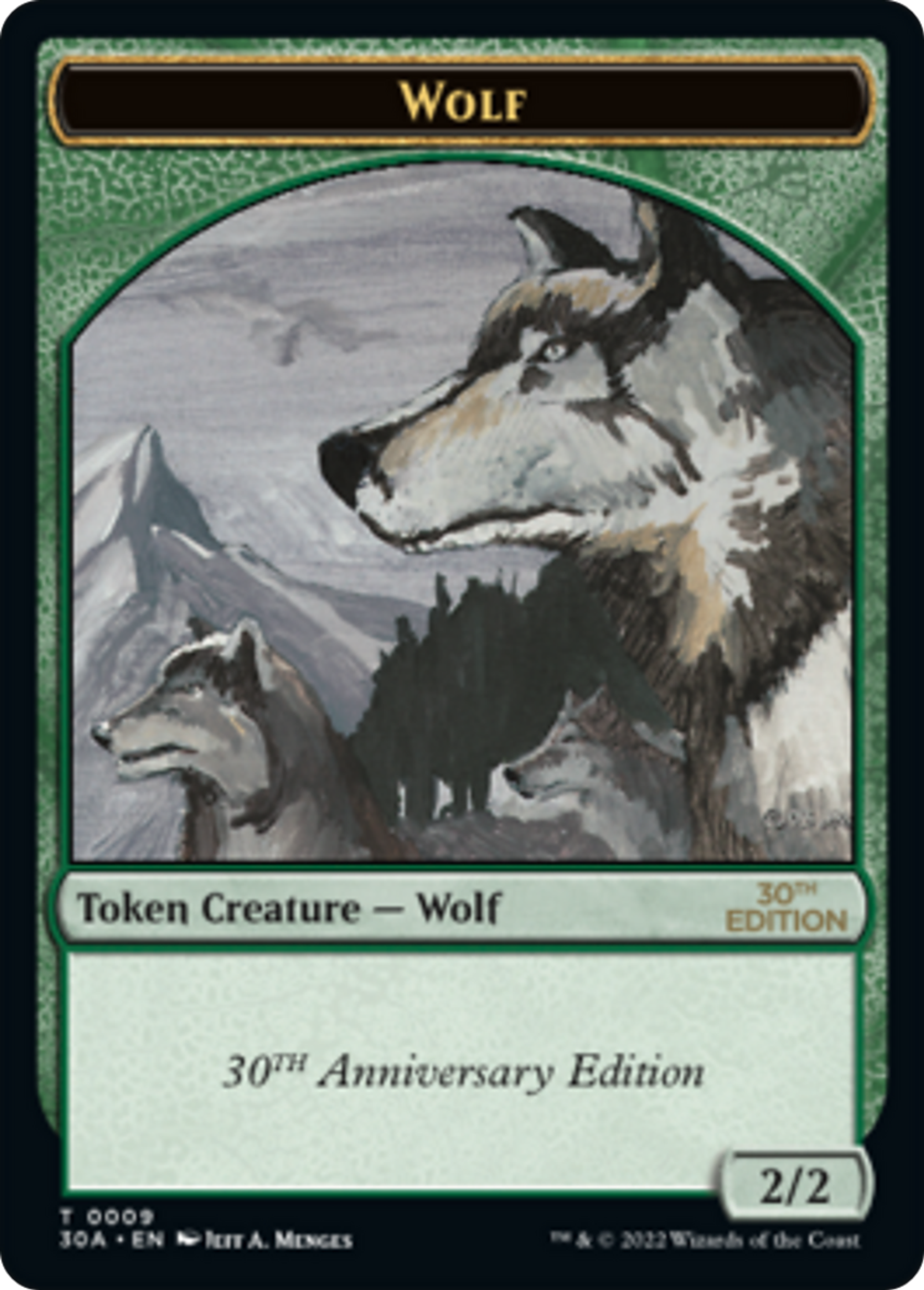 Wolf — 30th Anniversary Edition — Magic: The Gathering