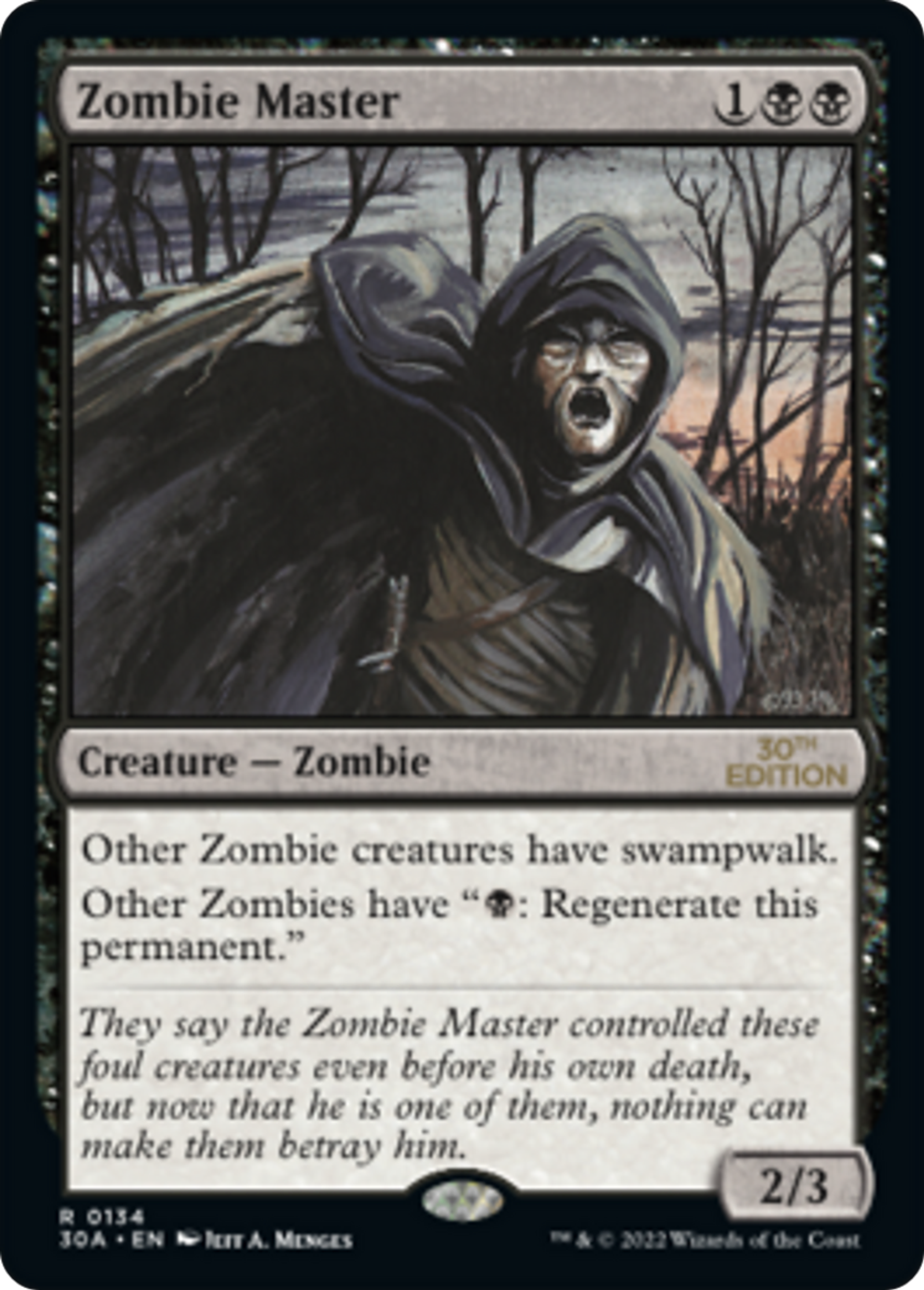 Zombie Master — 30th Anniversary Edition — Magic: The Gathering