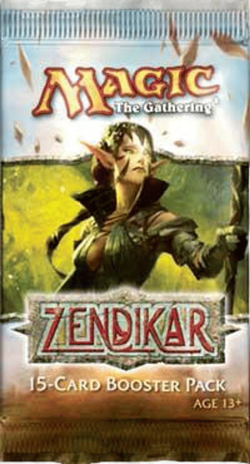 Booster Zendikar from Zendikar - Magic: The Gathering