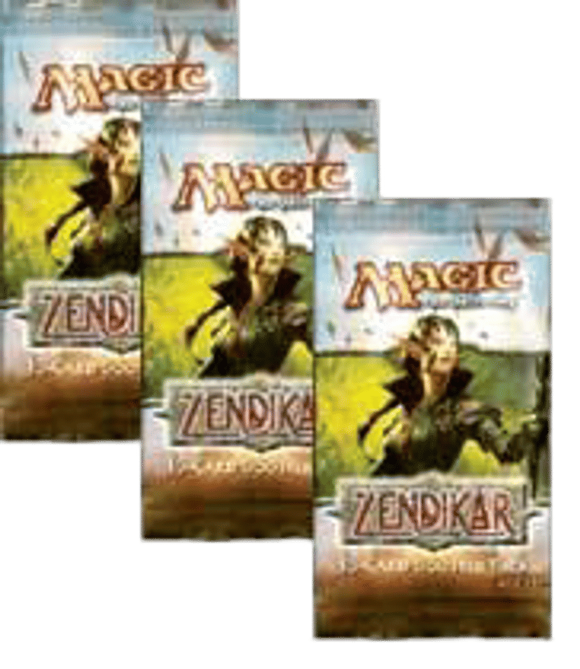 Zendikar 3 Booster Draft Pack from Zendikar - Magic: The Gathering