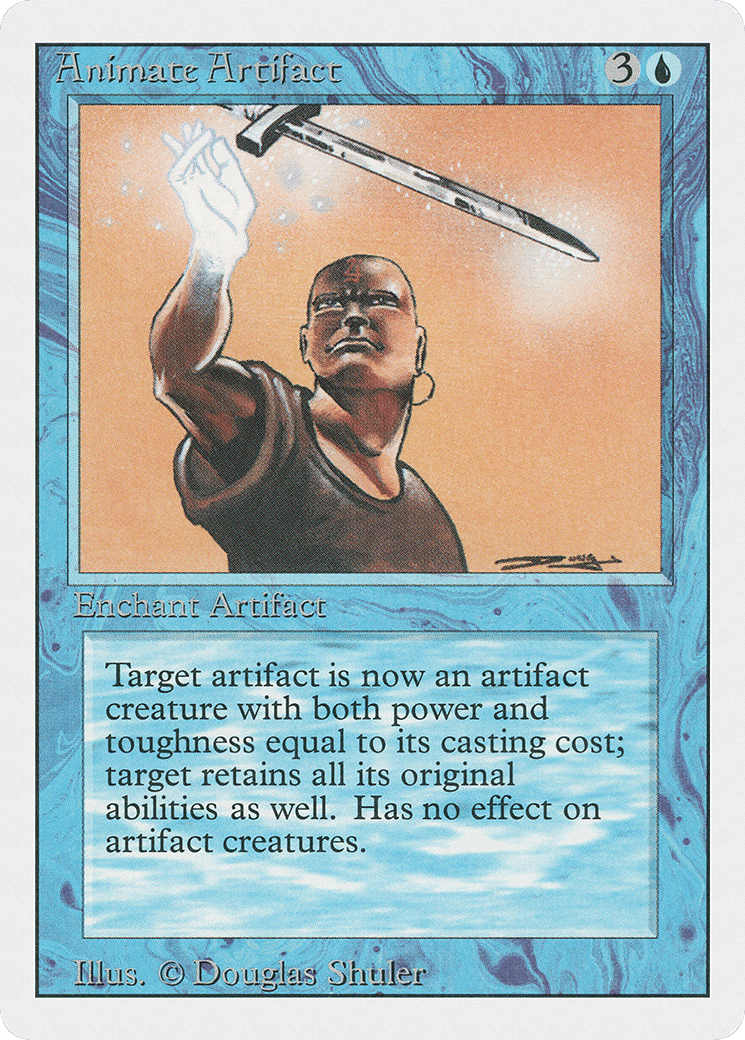 Animate Artifact — Revised Edition — Magic: The Gathering