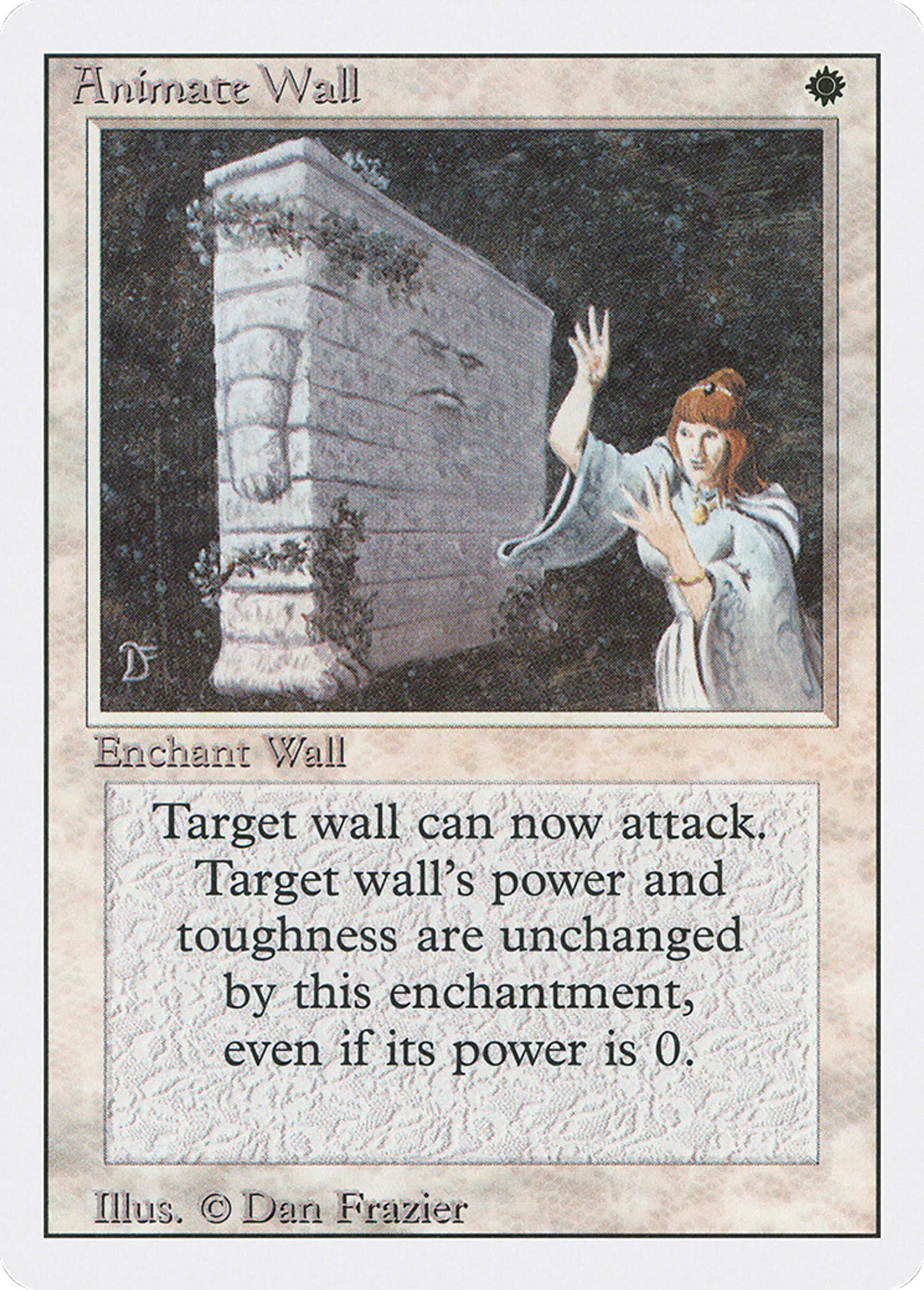 Animate Wall — Revised Edition — Magic: The Gathering