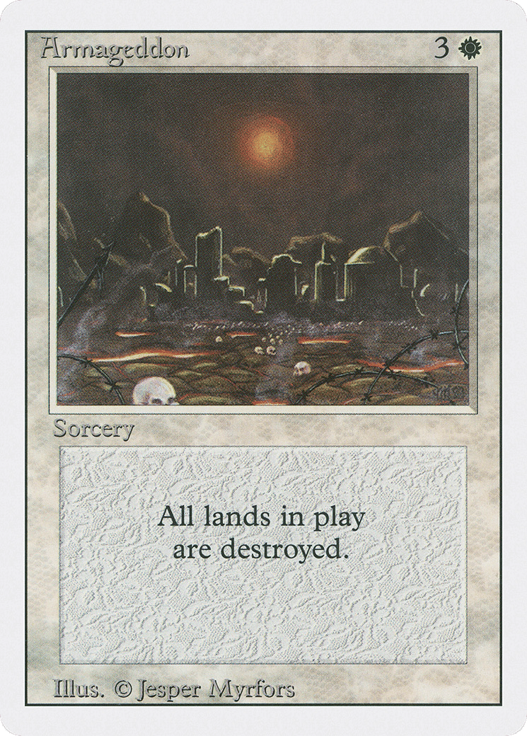 Armageddon — Revised Edition — Magic: The Gathering