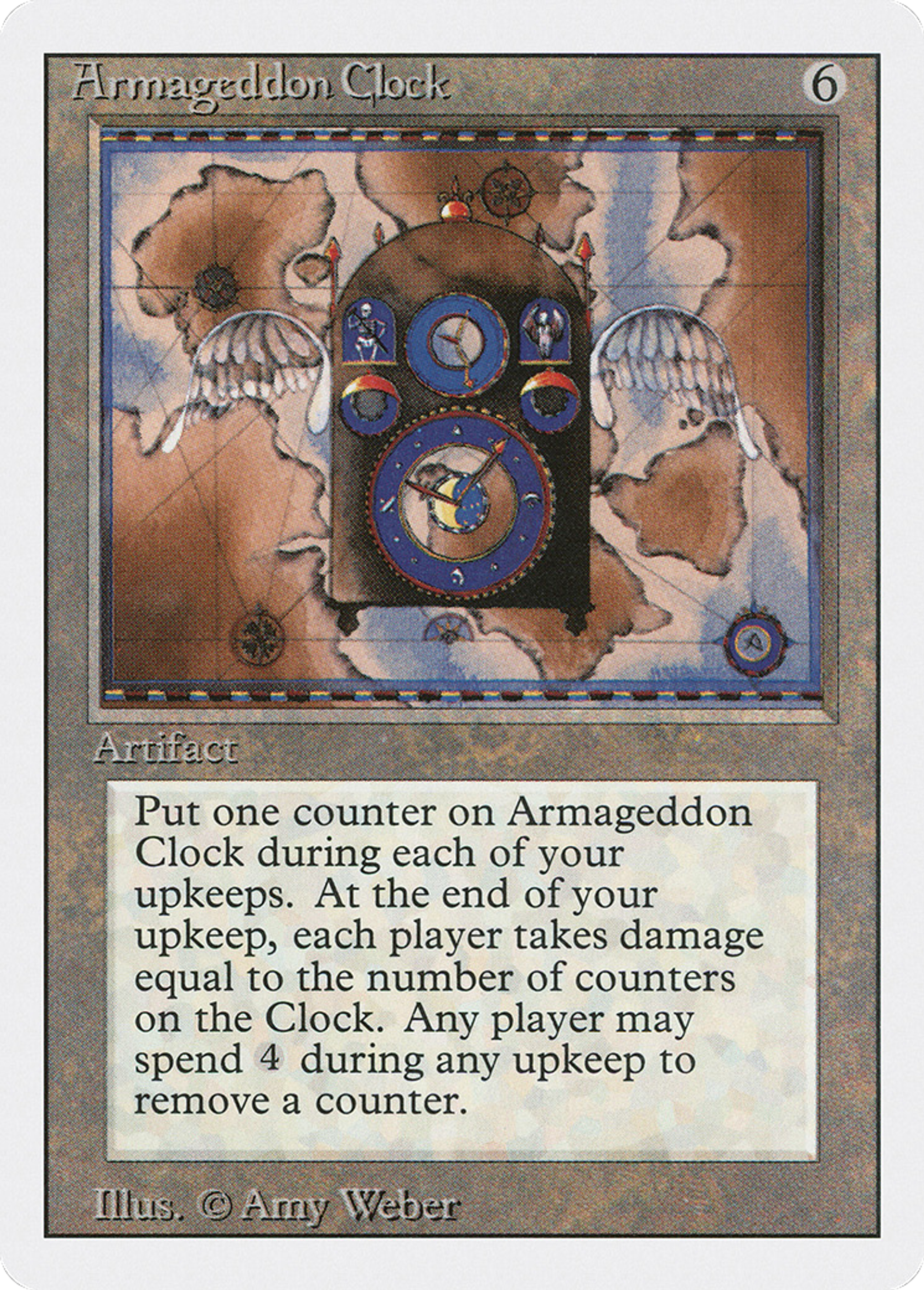 Armageddon Clock — Revised Edition — Magic: The Gathering