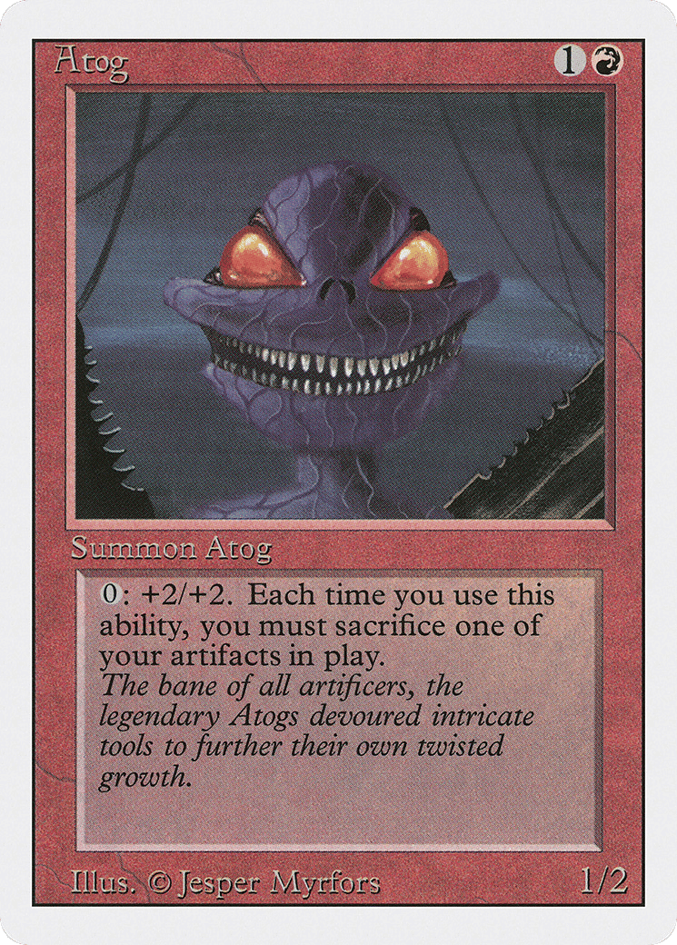 Atog — Revised Edition — Magic: The Gathering