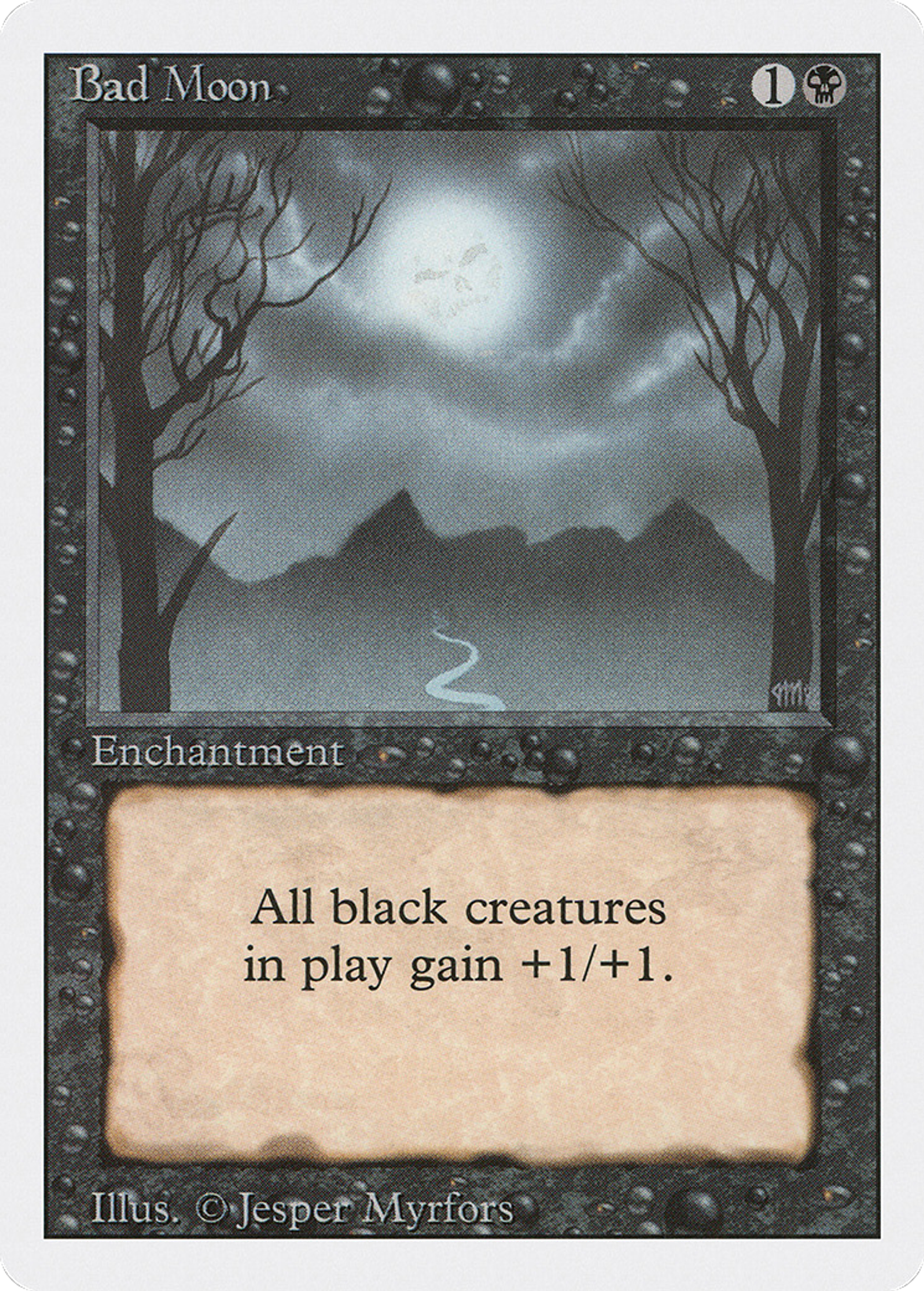 Bad Moon — Revised Edition — Magic: The Gathering