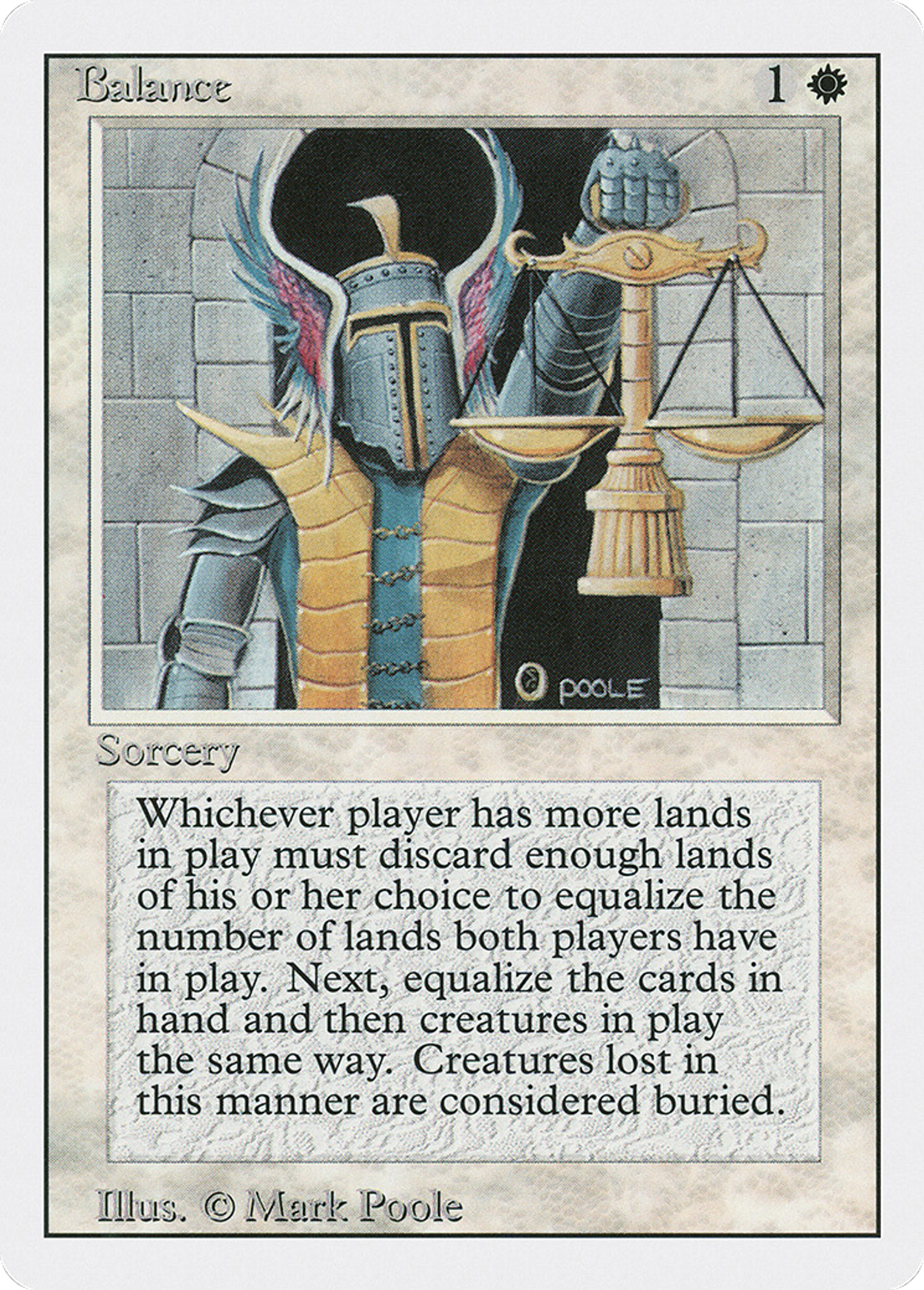 Balance — Revised Edition — Magic: The Gathering