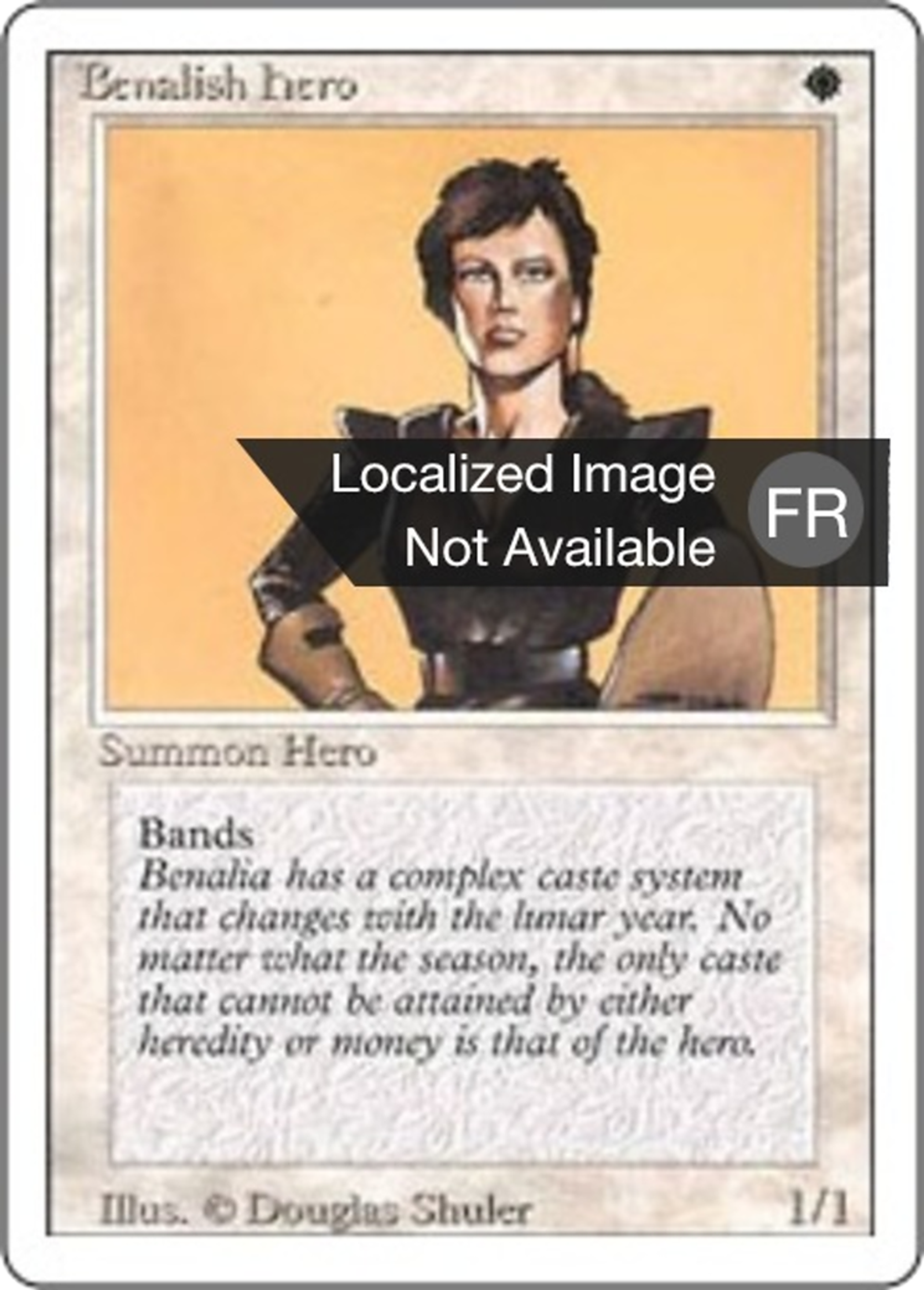 Héroïne bénaliane — Revised Edition — Magic: The Gathering