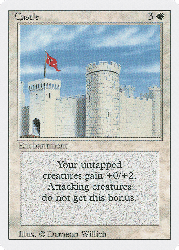 Castle — Revised Edition — Magic: The Gathering